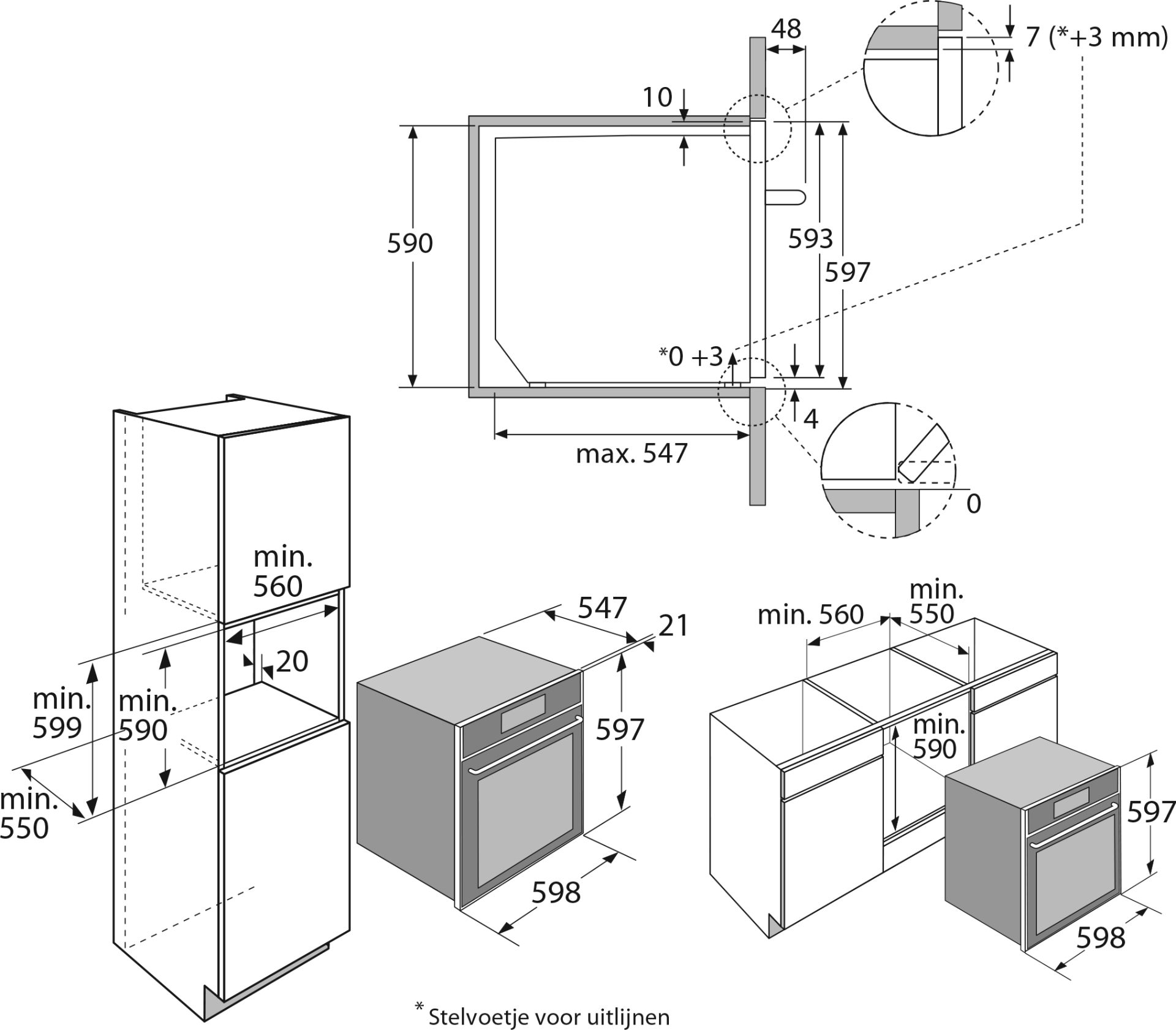 ATAG multifunctionele oven met microgolfoven - 60cm - ZX6685M