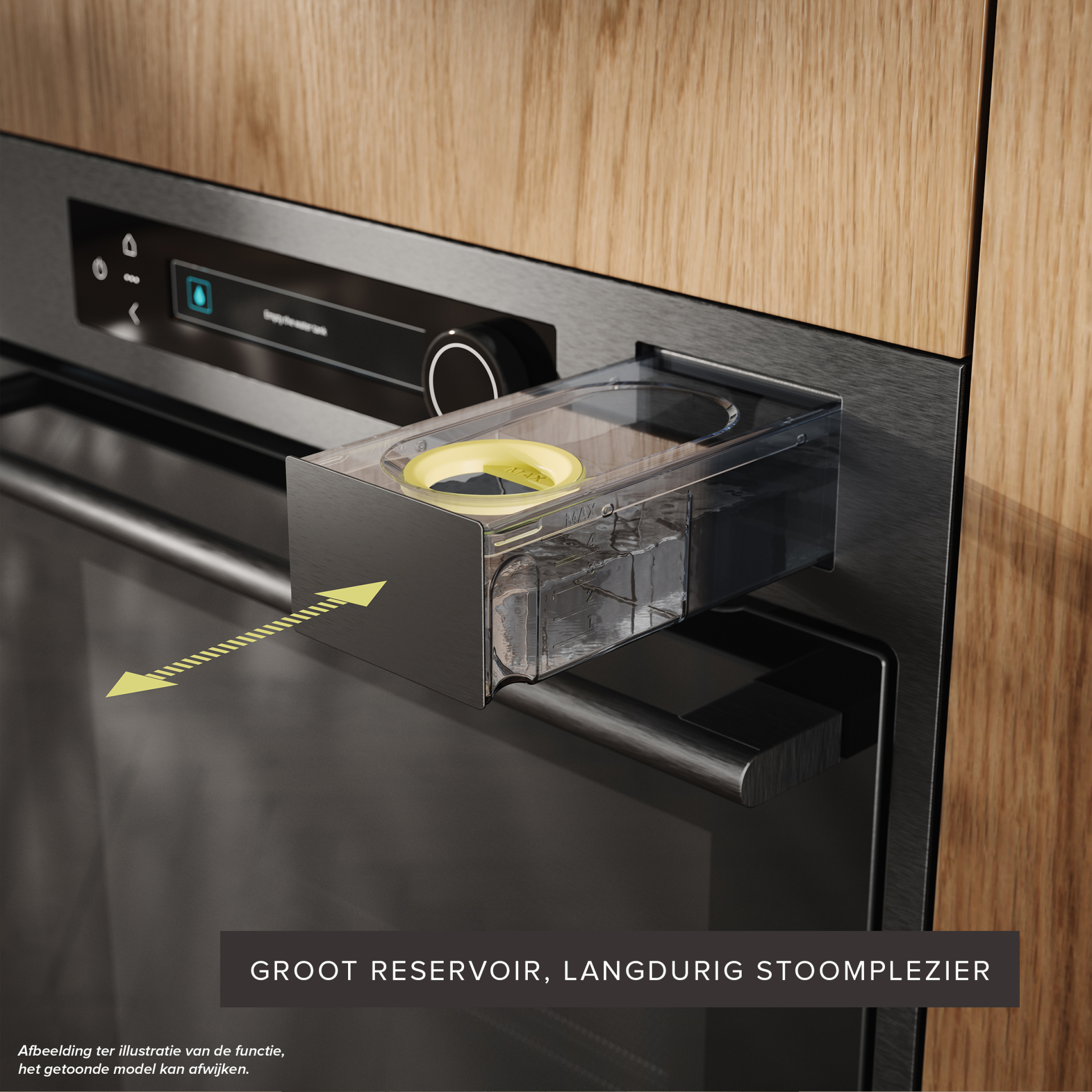 ATAG multifunctionele oven met stoom - 60cm - CS8612D
