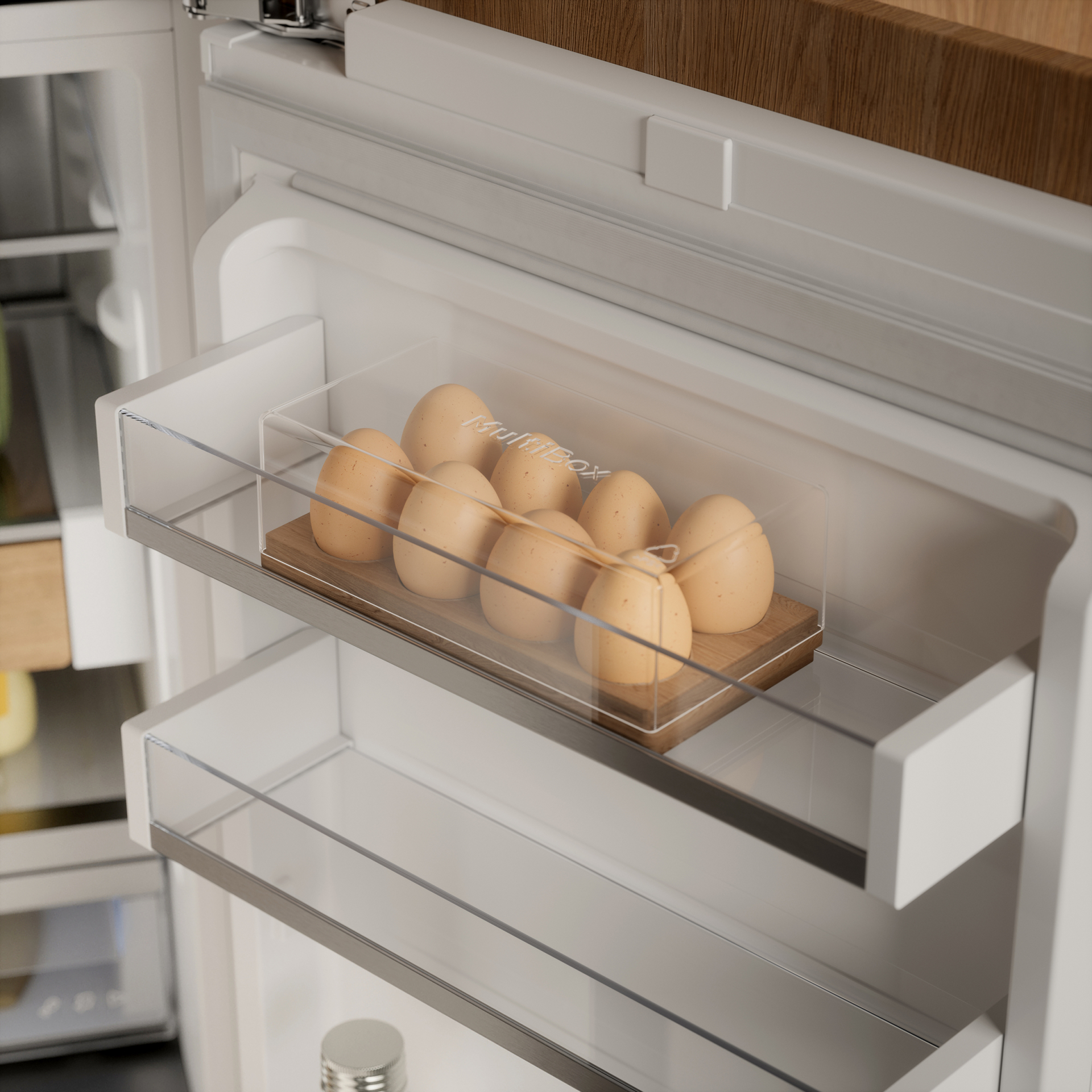 ATAG Inbouw koel-vriescombinatie 371 l met 0°c-zone - KSC9194NDXL