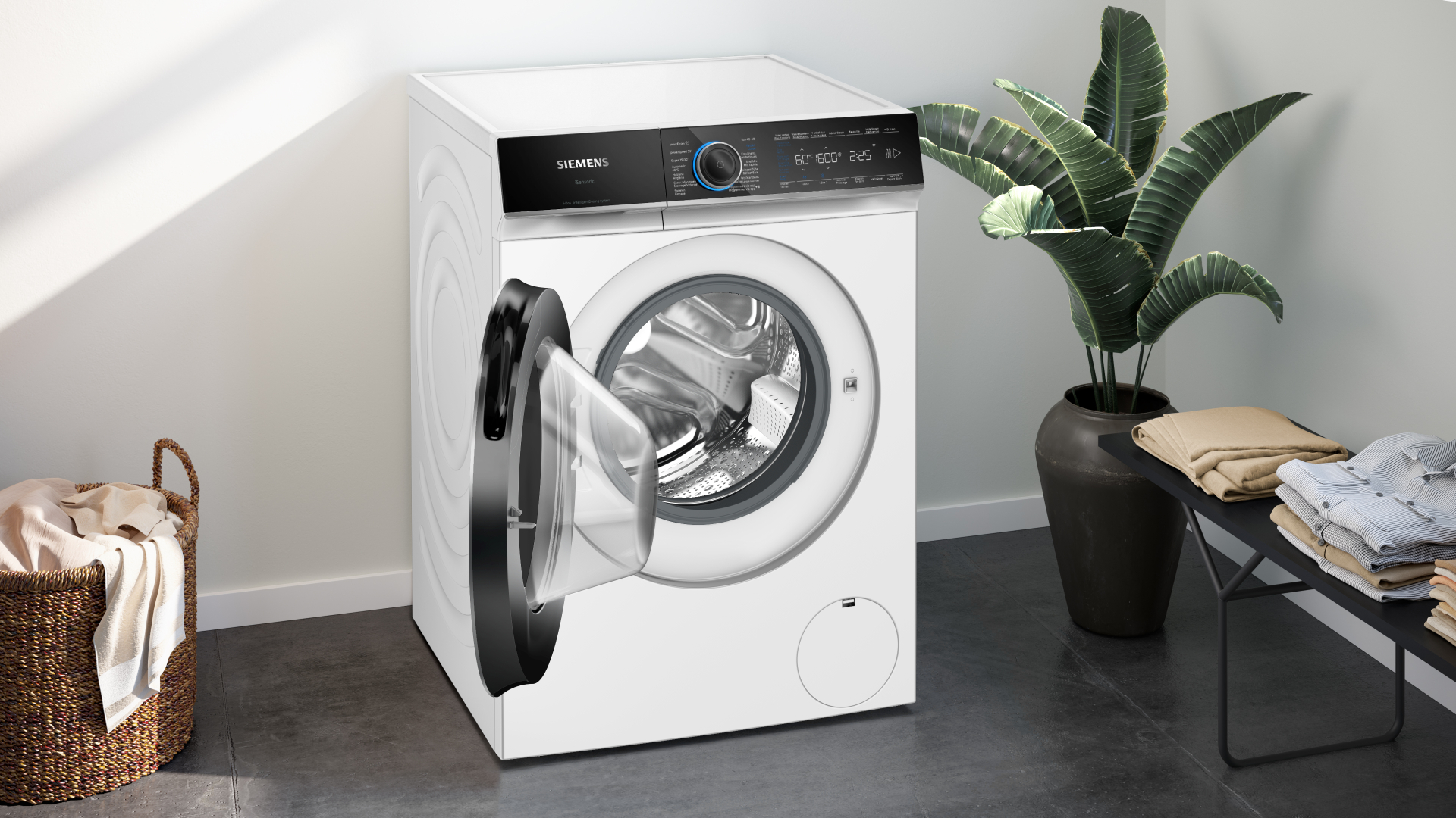 SIEMENS IQ700 Wasmachine 11 kg met stoom - WG66B2AVFG