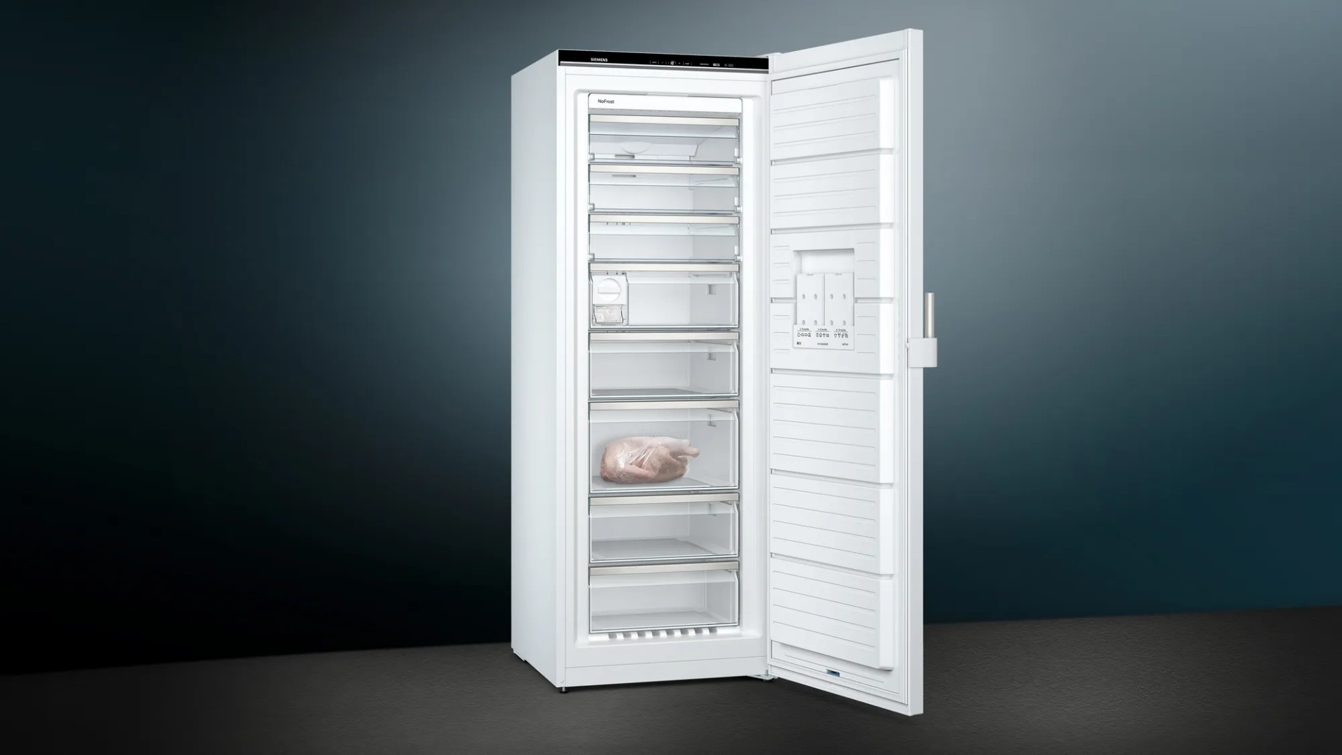 SIEMENS IQ500 Vrijstaande vriezer wit 366 l - GS58NEWCV