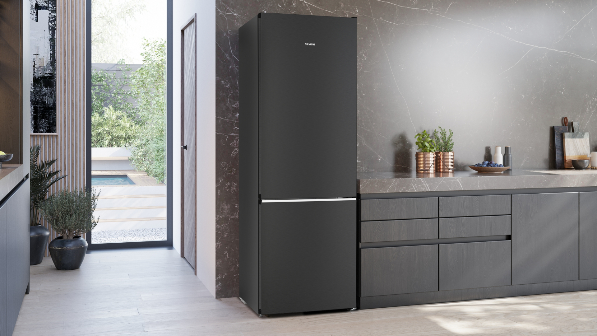 SIEMENS iQ500 Vrijstaande koel-vriescombinatie 440 l met 0°c-zone - KG49N4XAF