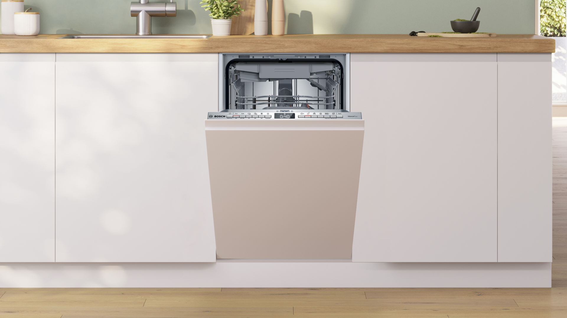 BOSCH SERIE 4 Volledig geïntegreerde vaatwasser - SPV4EMX17E