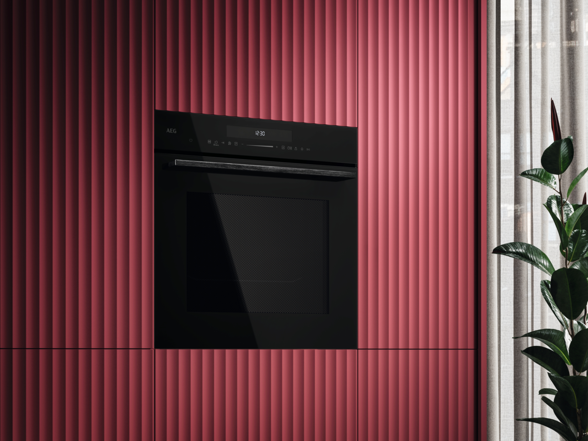 AEG 8000 multifunctionele oven met microgolfoven - 60cm - OK8NW00MB