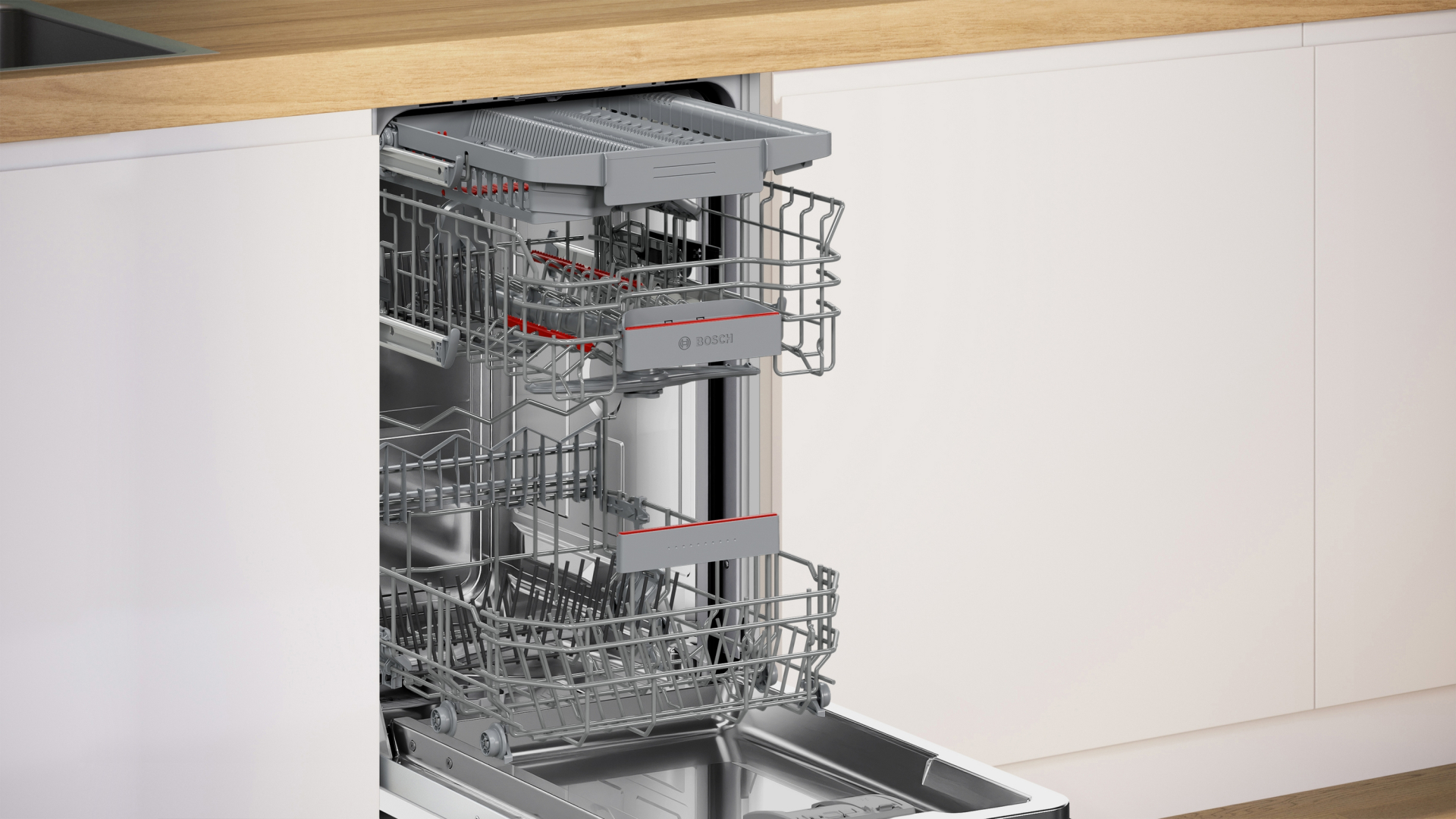 BOSCH SERIE 4 Volledig geïntegreerde vaatwasser - SPV4EMX17E