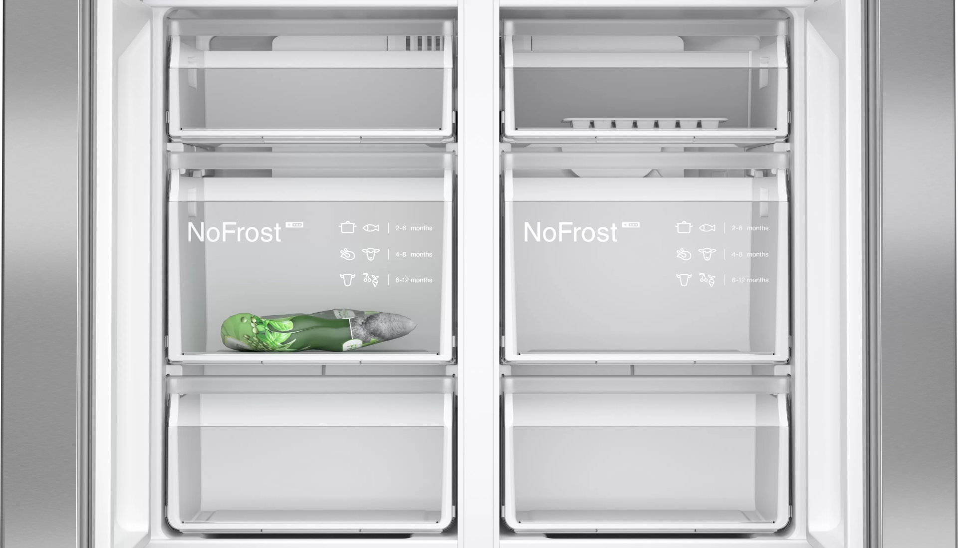 SIEMENS IQ300 side-by-side - 183cm - KF96NVPEA