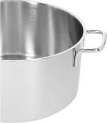 DEMEYERE steelpan met deksel - 41418+41518