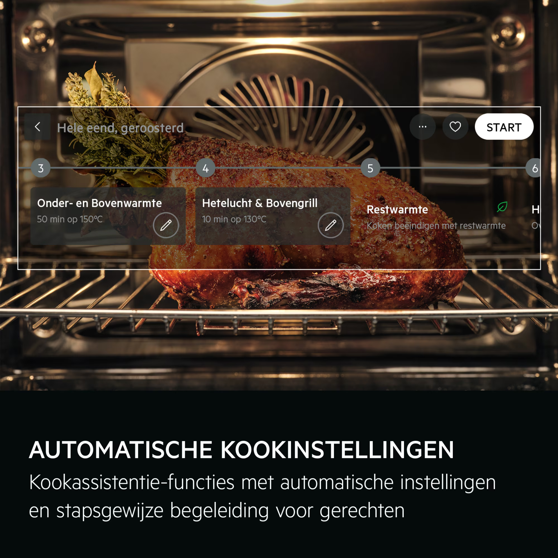 AEG 9000 multifunctionele oven met stoom - 45cm - CS9900B