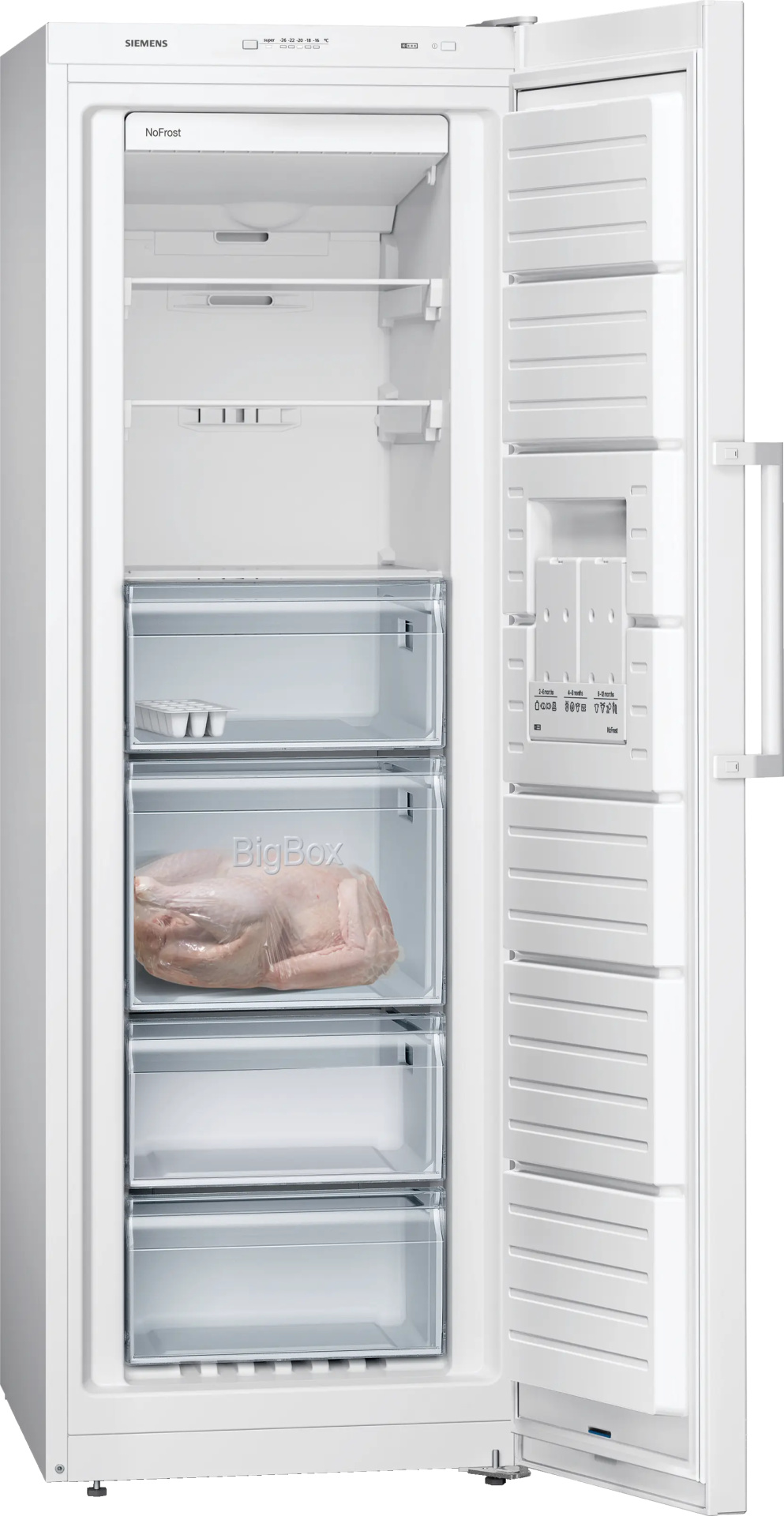 SIEMENS IQ300 vrijstaande vriezer - 176cm - GS33NVWEP