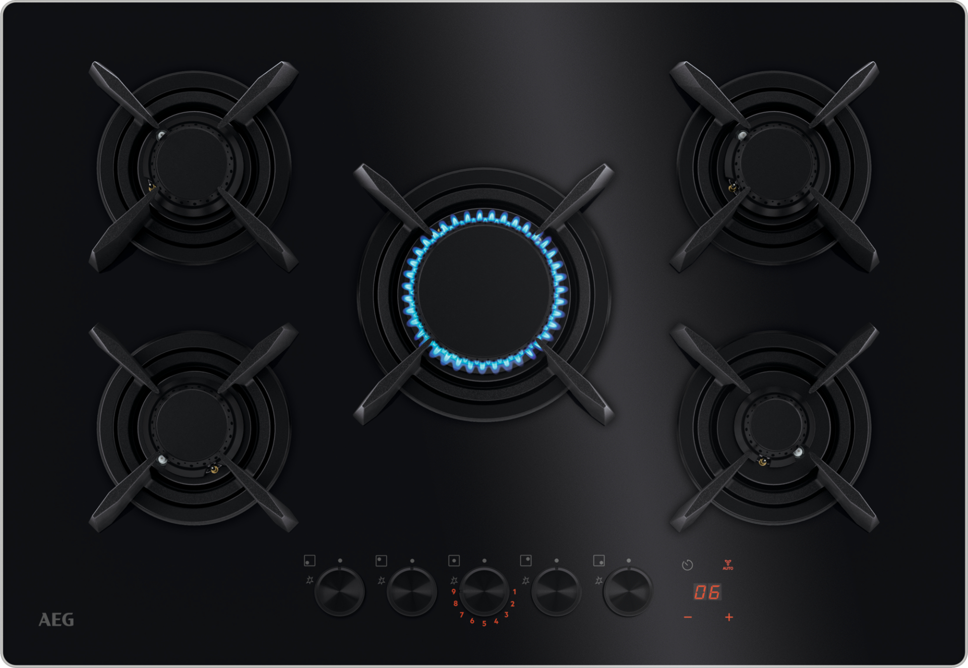 AEG 8000 gaskookplaat - 75cm - HKB75453NB