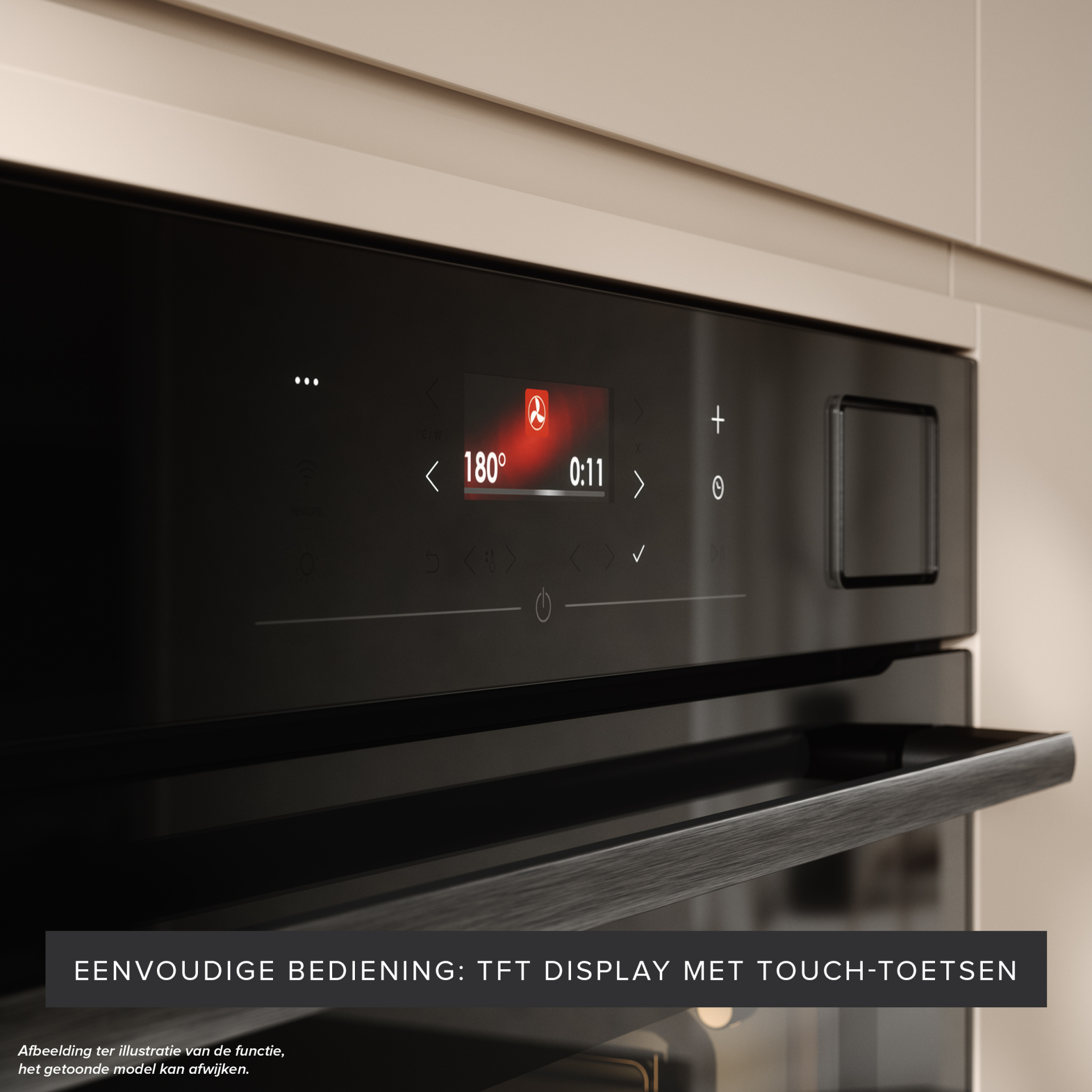 ATAG multifunctionele oven met stoom - 45cm - CS6471C