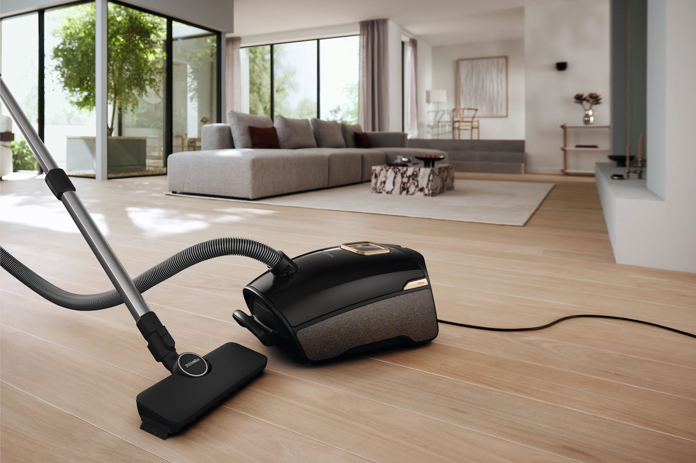MIELE GUARD stofzuiger met zak - GUARDL1ALLFLOORFLEXOBSIDIANBLACCE