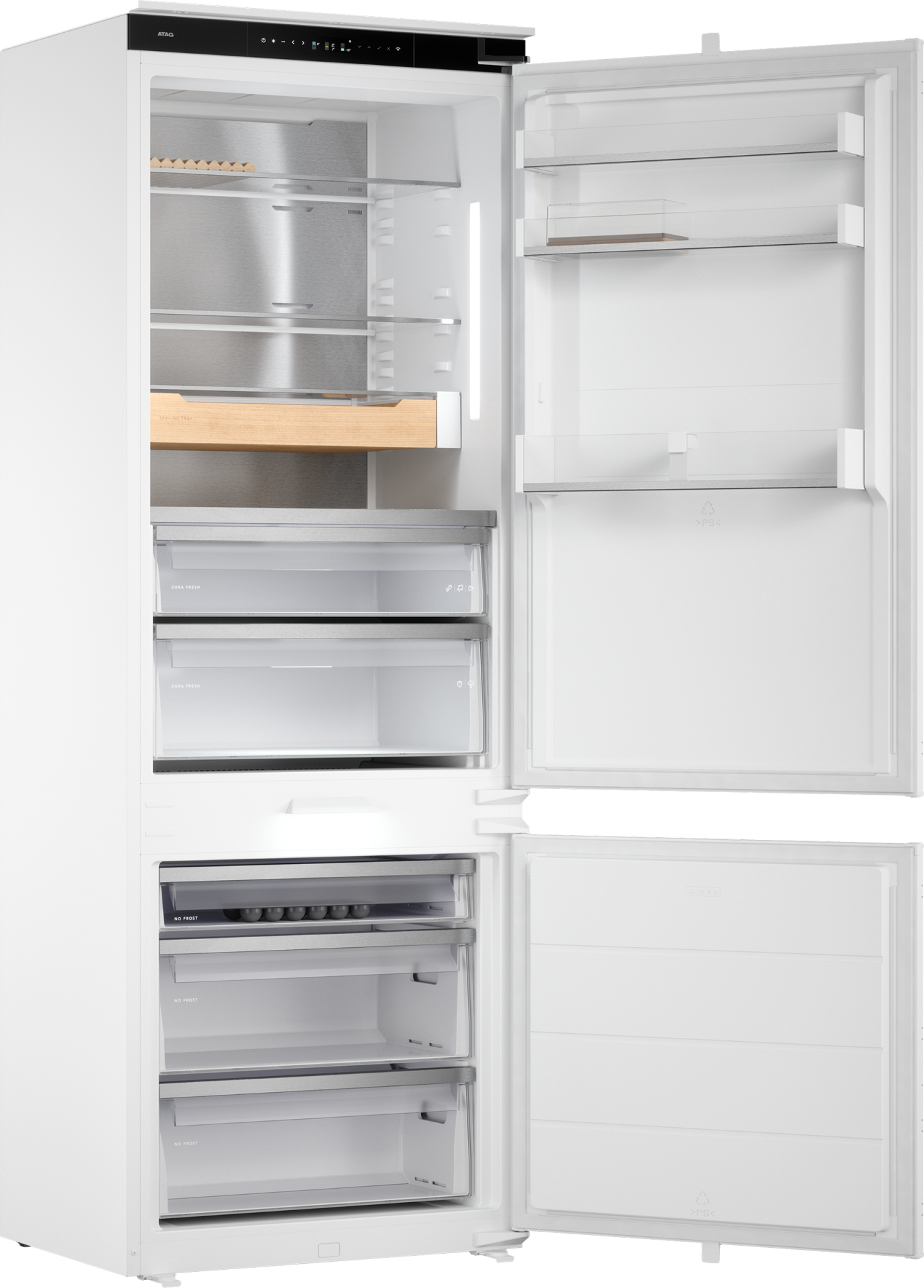 ATAG Inbouw koel-vriescombinatie 371 l met 0°c-zone - KSC9194NDXL
