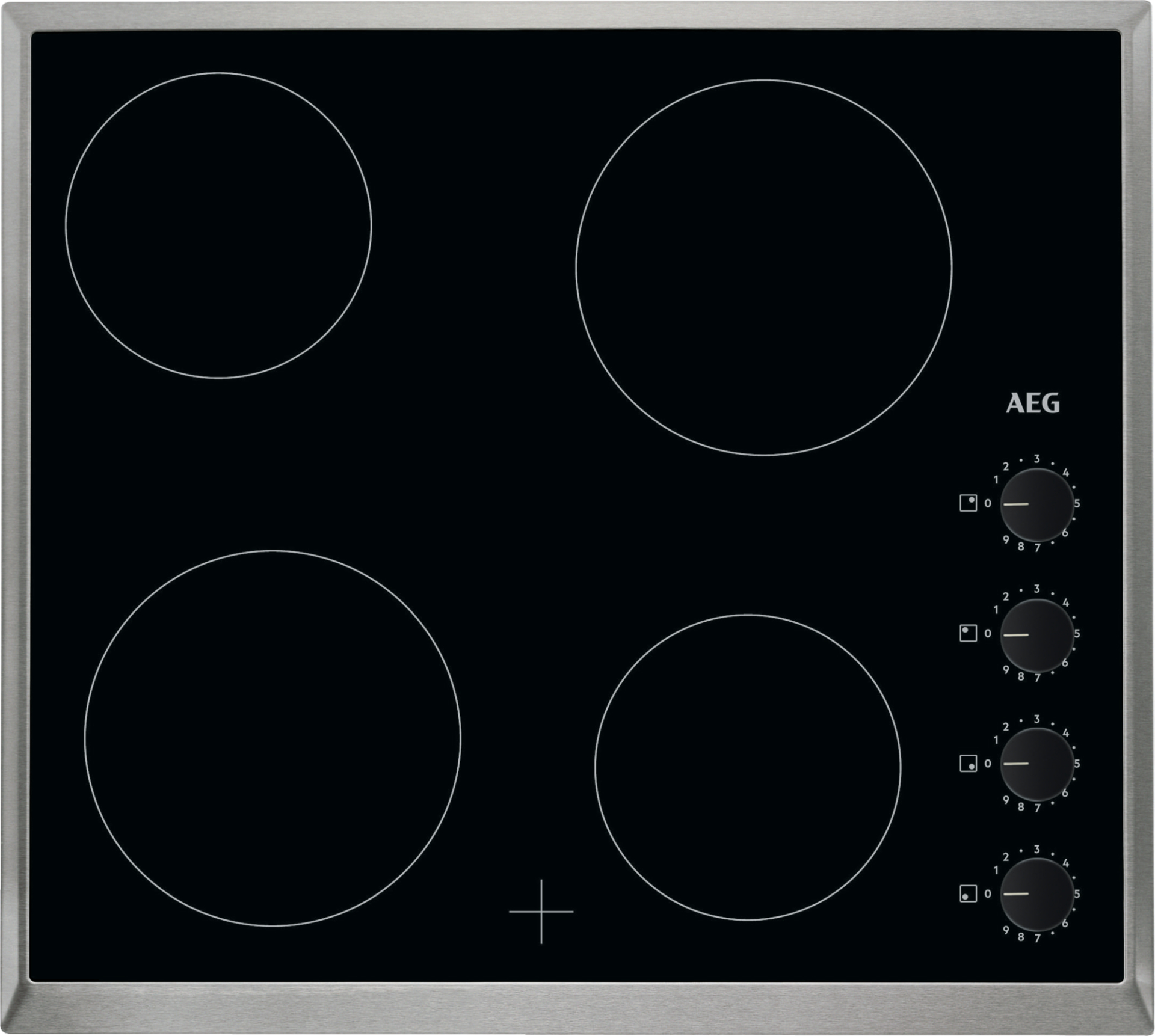 AEG 3000 vitrokeramische kookplaat - 58cm - HK614000XB