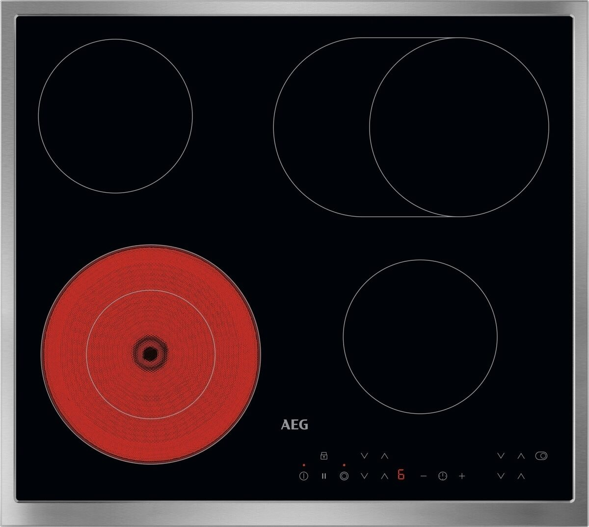 AEG SPECIAL 3000 vitrokeramische kookplaat - 60cm - TN64RA06XB