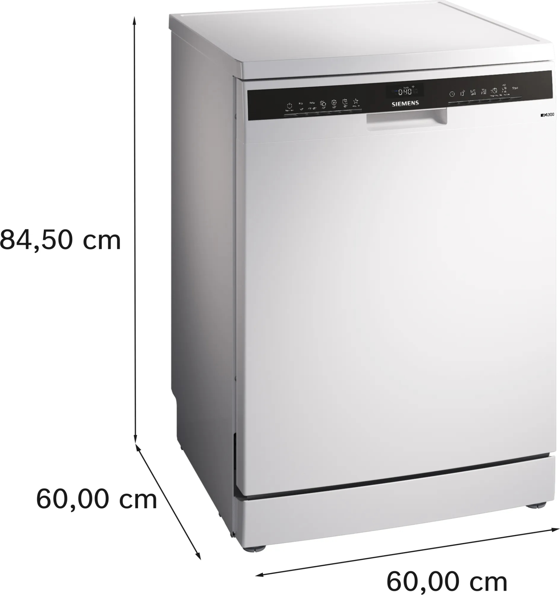 SIEMENS iQ300 vrijstaande vaatwasser - SN23EW03ME