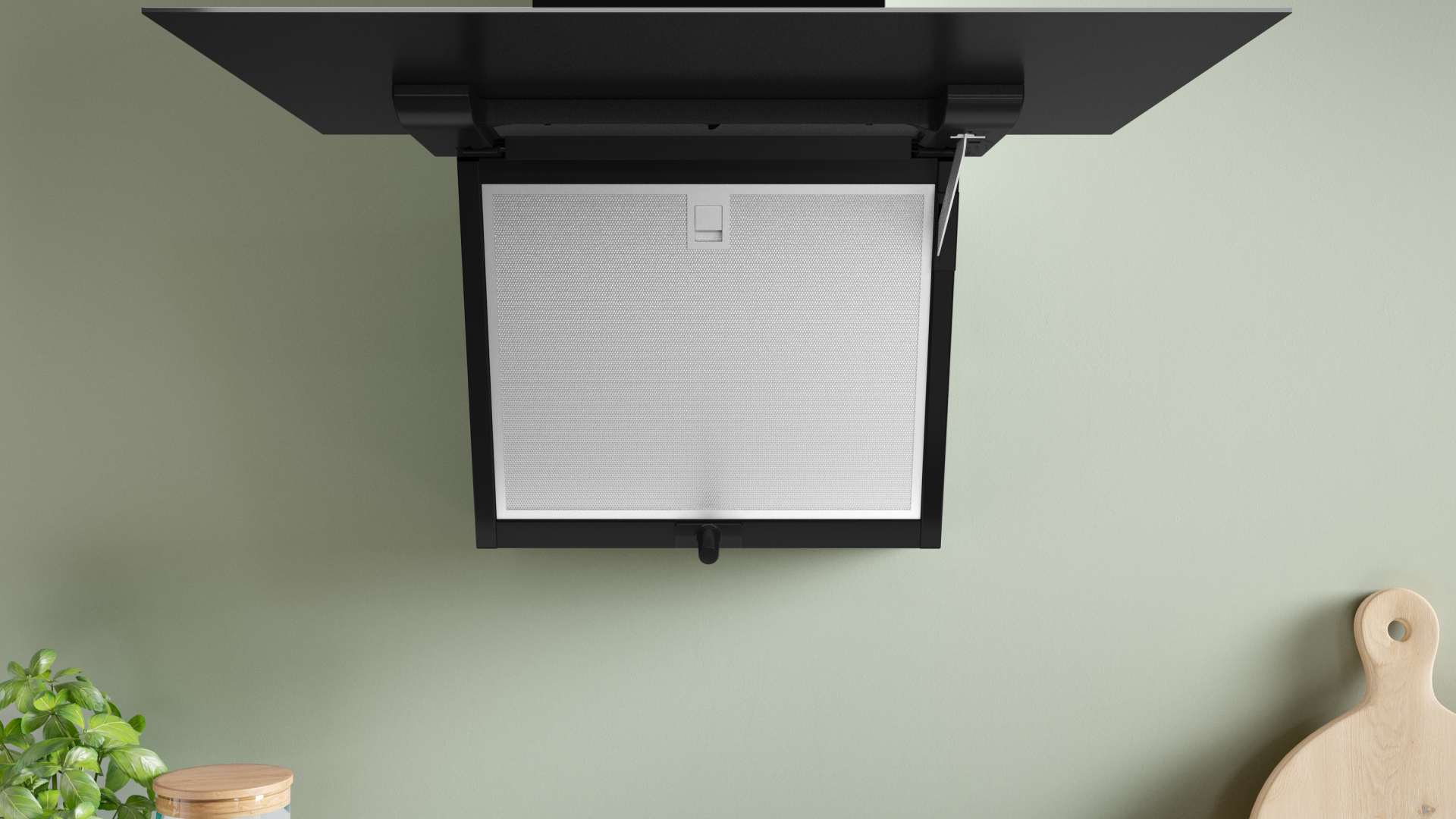 BOSCH SERIE 4 headfree dampkap - 60cm - DWK67FN65