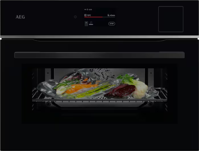 AEG 8000 multifunctionele oven met stoom - 45cm - TP8SK721B