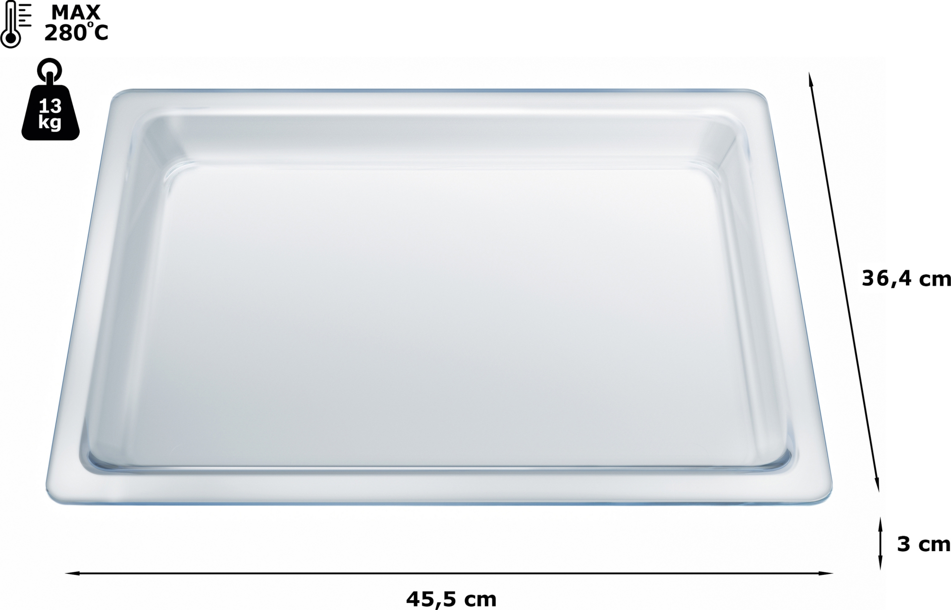 SIEMENS glazen plaat - HZ636000