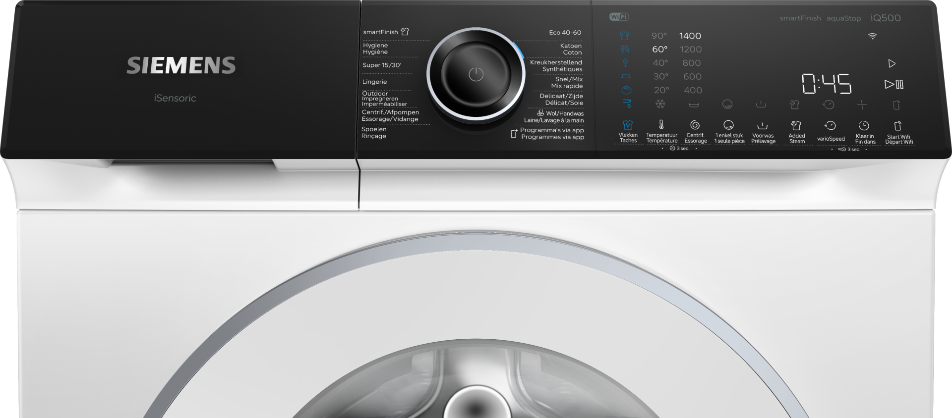 SIEMENS IQ500 Wasmachine 9 kg - WG44H209FG