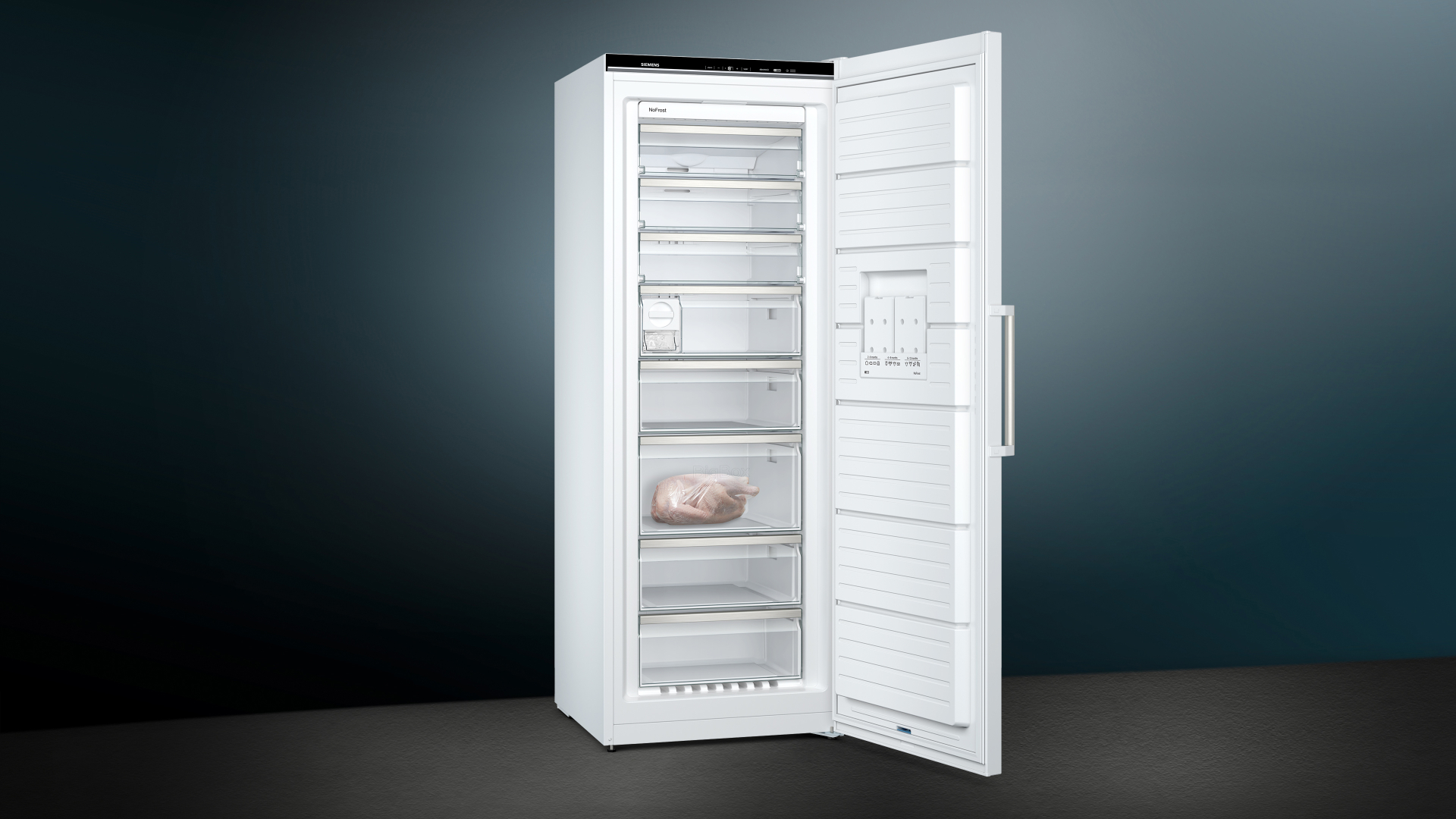 SIEMENS IQ500 vrijstaande vriezer - 191cm - GS58NAWDV