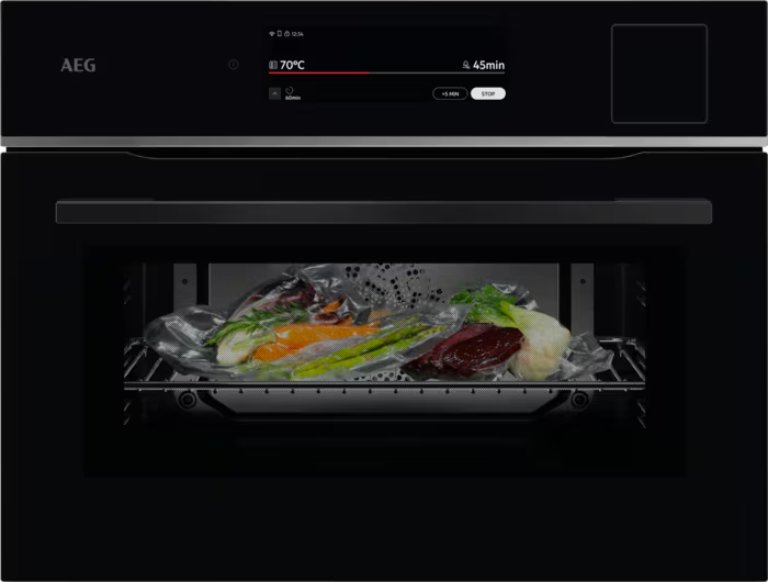 AEG 9000 multifunctionele oven met stoom - 45cm - TP9SK821B