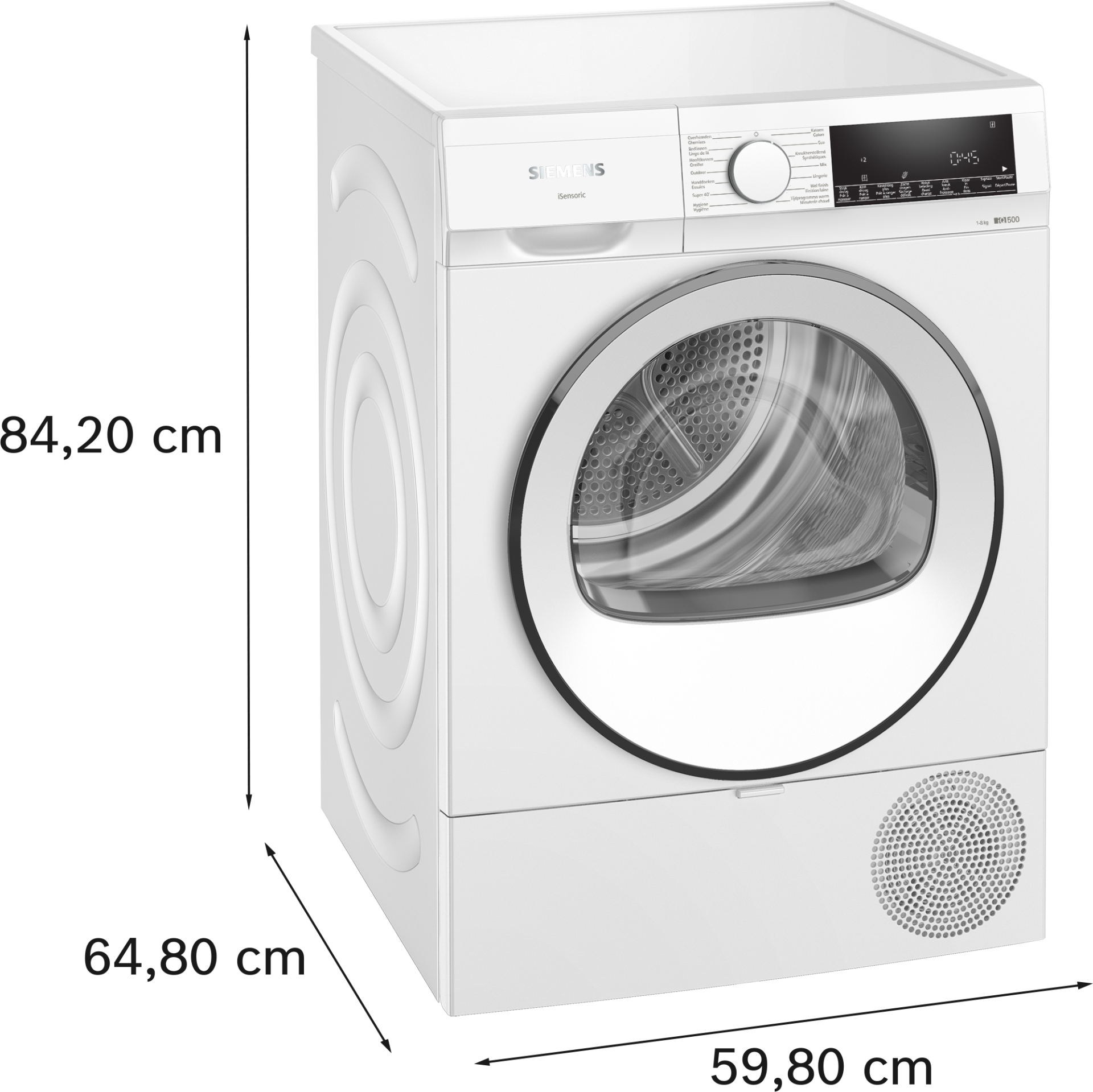 SIEMENS IQ500 droogkast - WQ33G1DEFG