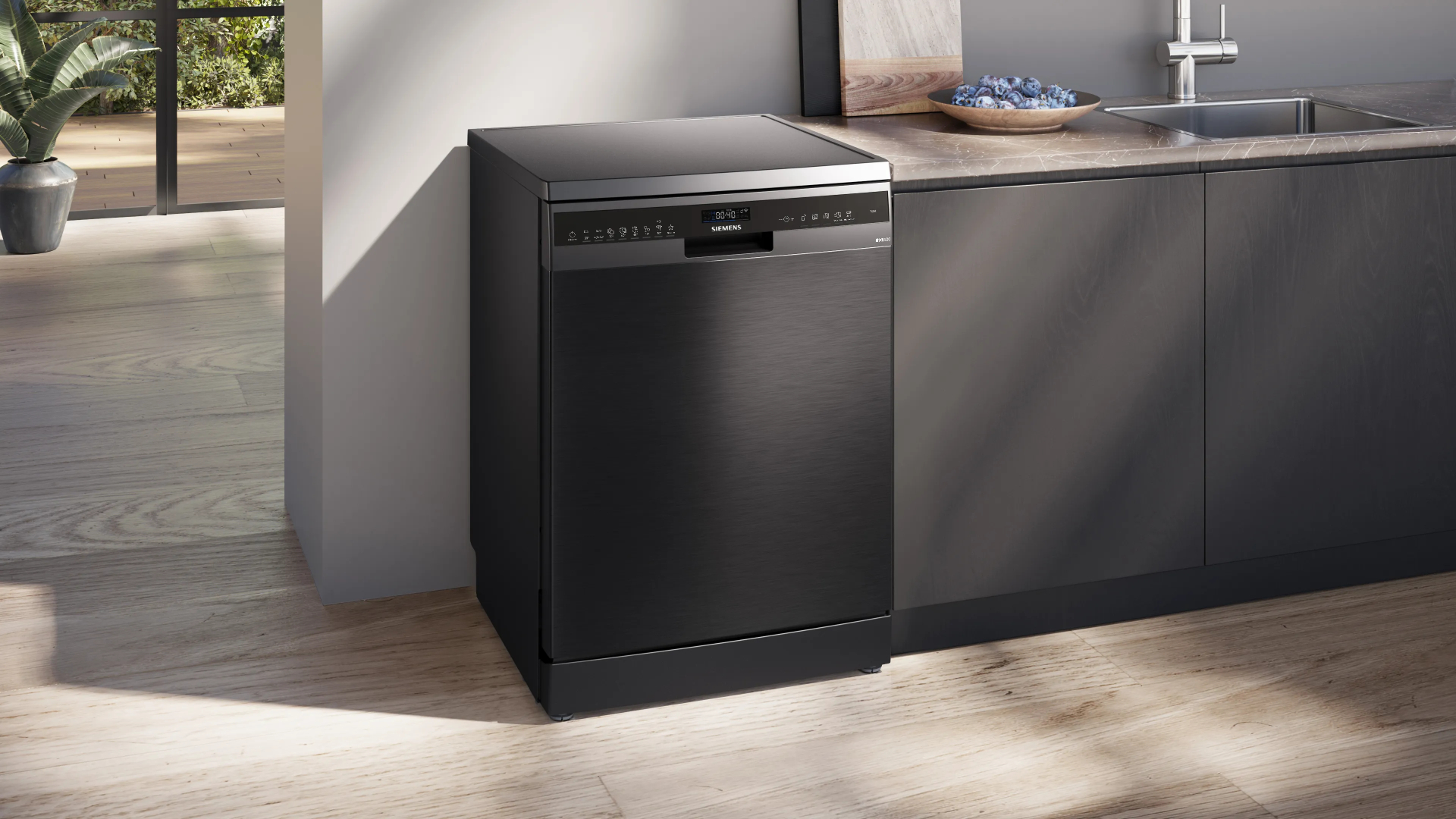 SIEMENS iQ500 vrijstaande vaatwasser - SN25EC13CE