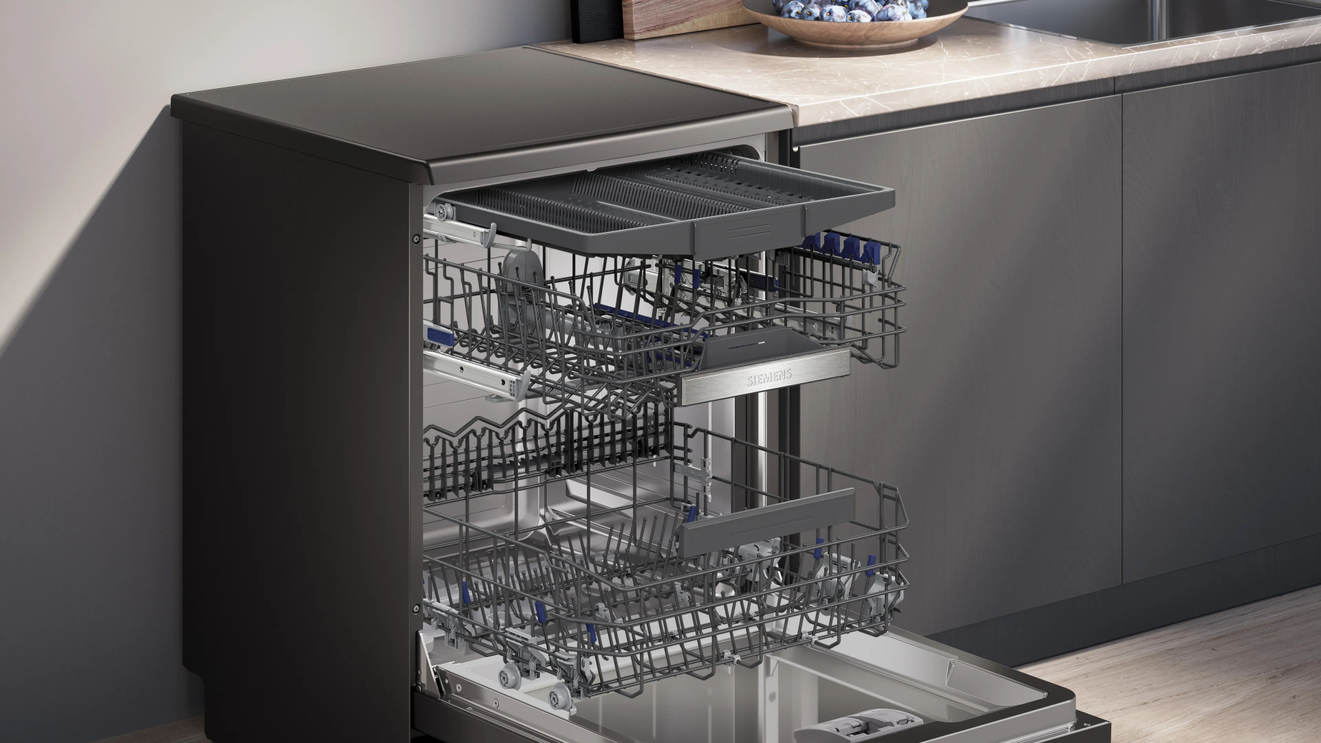 SIEMENS iQ500 vrijstaande vaatwasser - SN25EC13CE