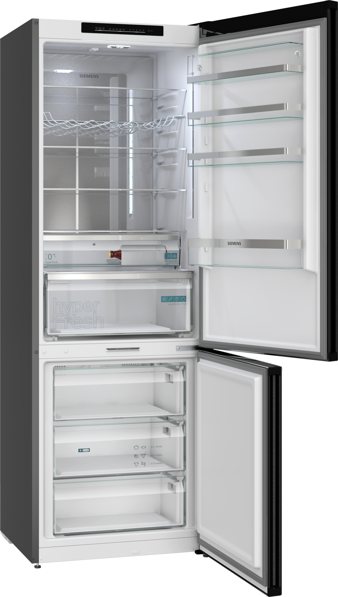 SIEMENS iQ500 Vrijstaande koel-vriescombinatie 440 l met 0°c-zone - KG49N4XAF