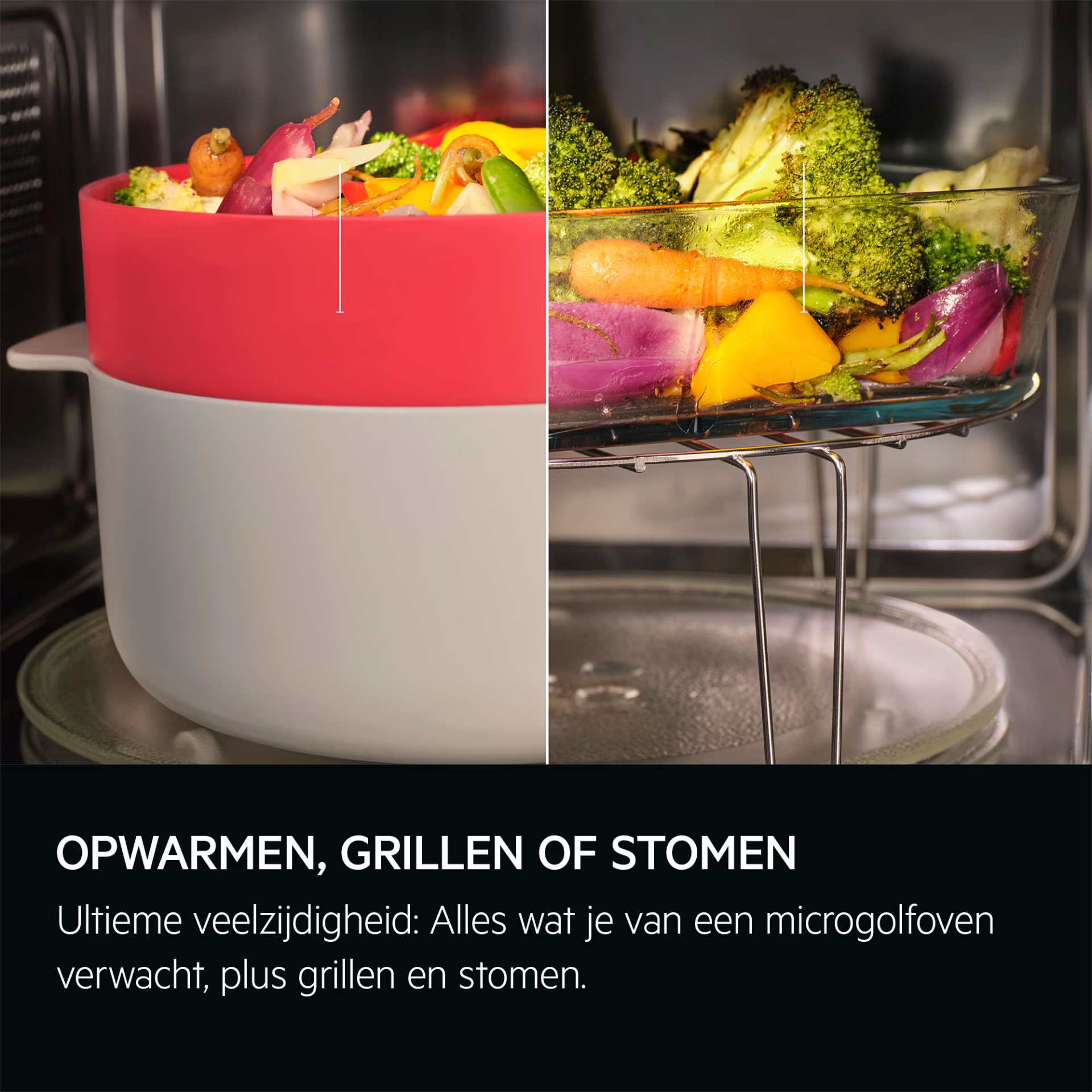 AEG 5000 Inbouw combi-microgolfoven met grill - TS5GM25EB