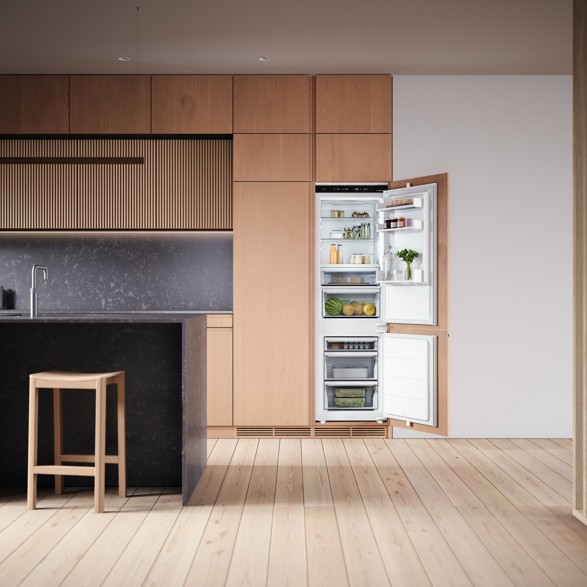 ATAG Inbouw koel-vriescombinatie - KSC8178ND