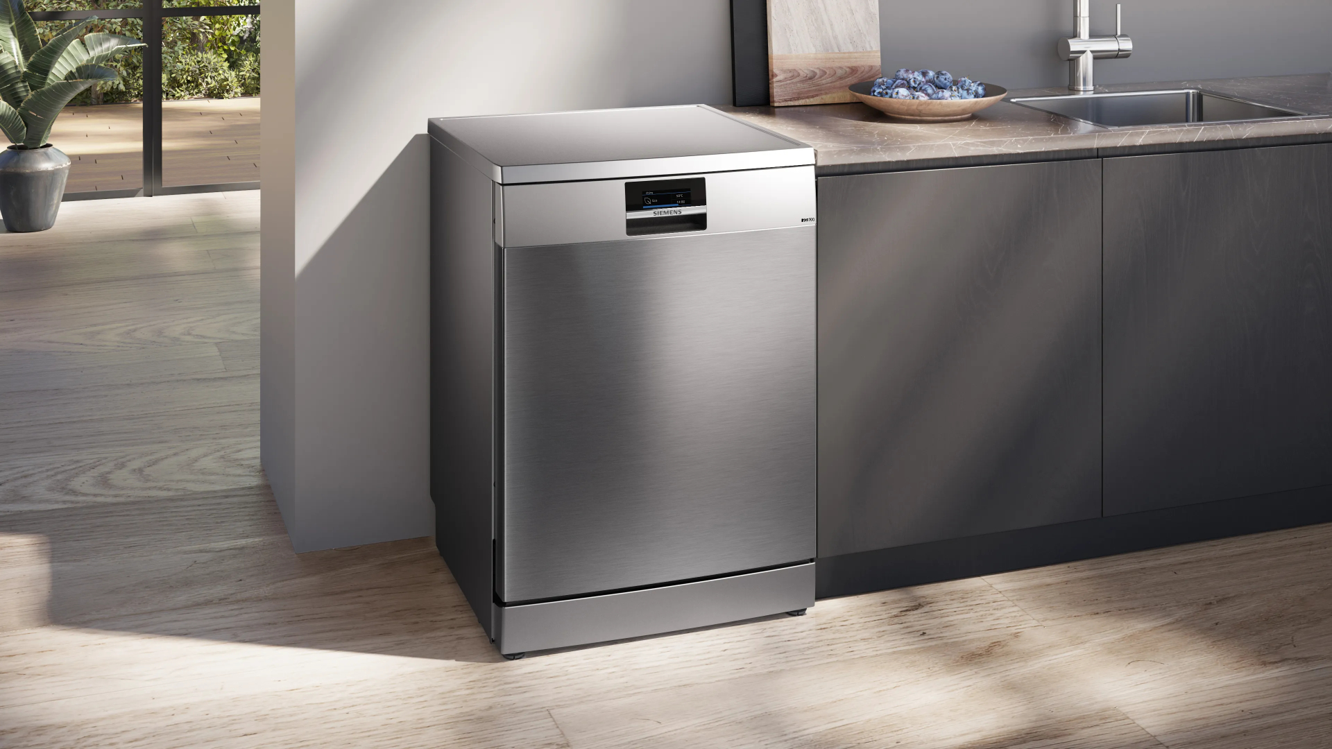 SIEMENS IQ700 vrijstaande vaatwasser - SN27TI02CE