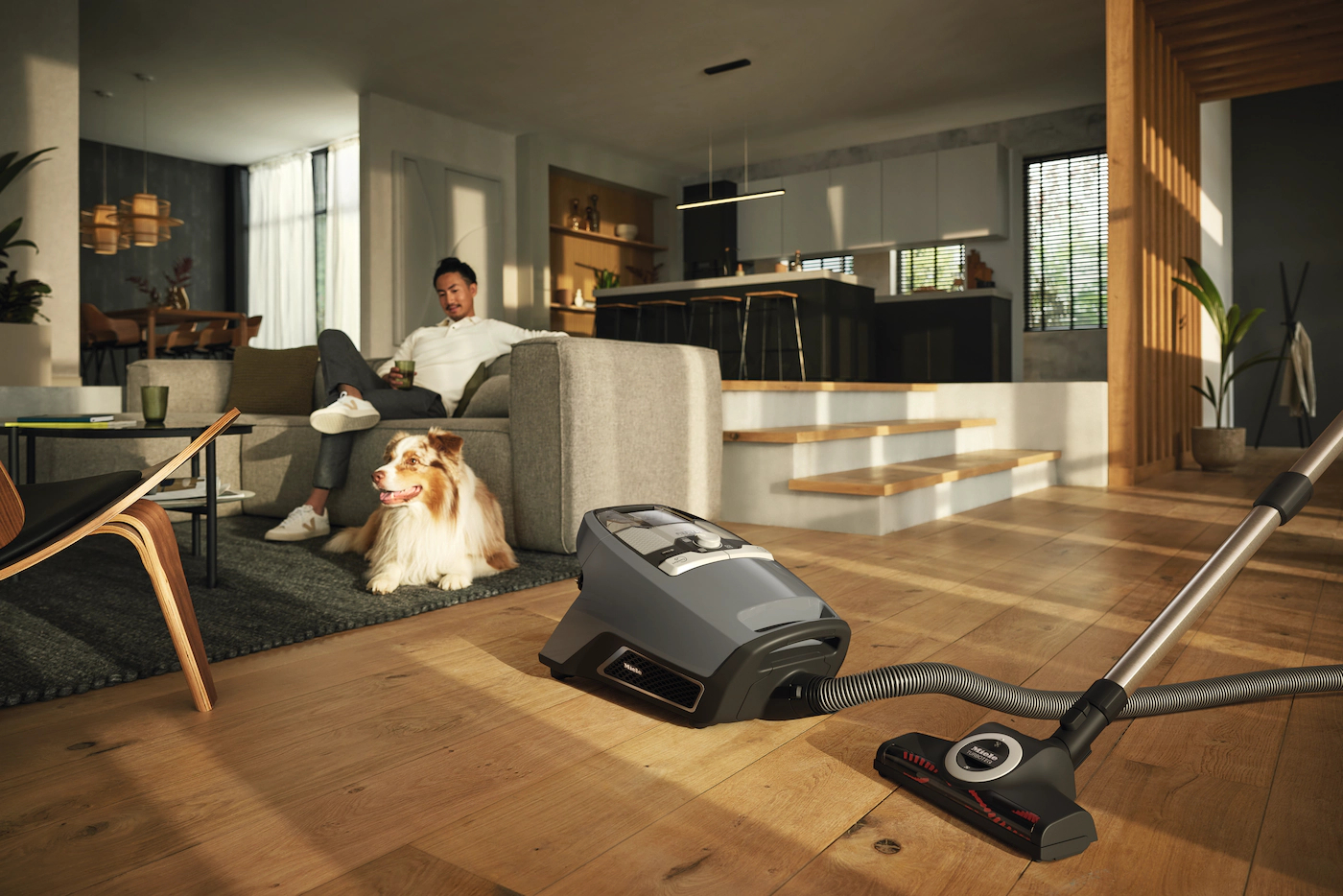 MIELE stofzuiger zonder zak - BLIZZARDCX1CATDOGFLEXPOWERLINEGRGR