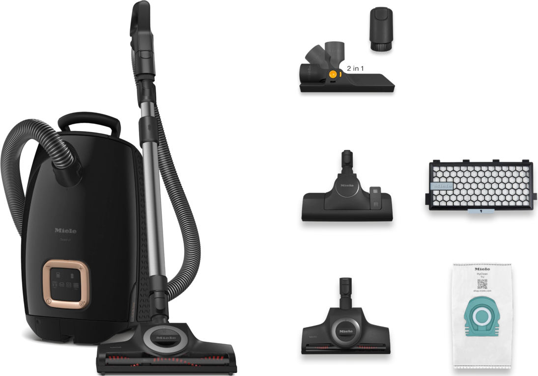 MIELE GUARD Sledestofzuiger zwart - GUARDL1CATDOGOBSIDIANBLACKCE