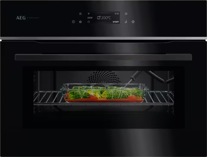 AEG 8000 multifunctionele oven met microgolfoven - 45cm - TK8NK621B