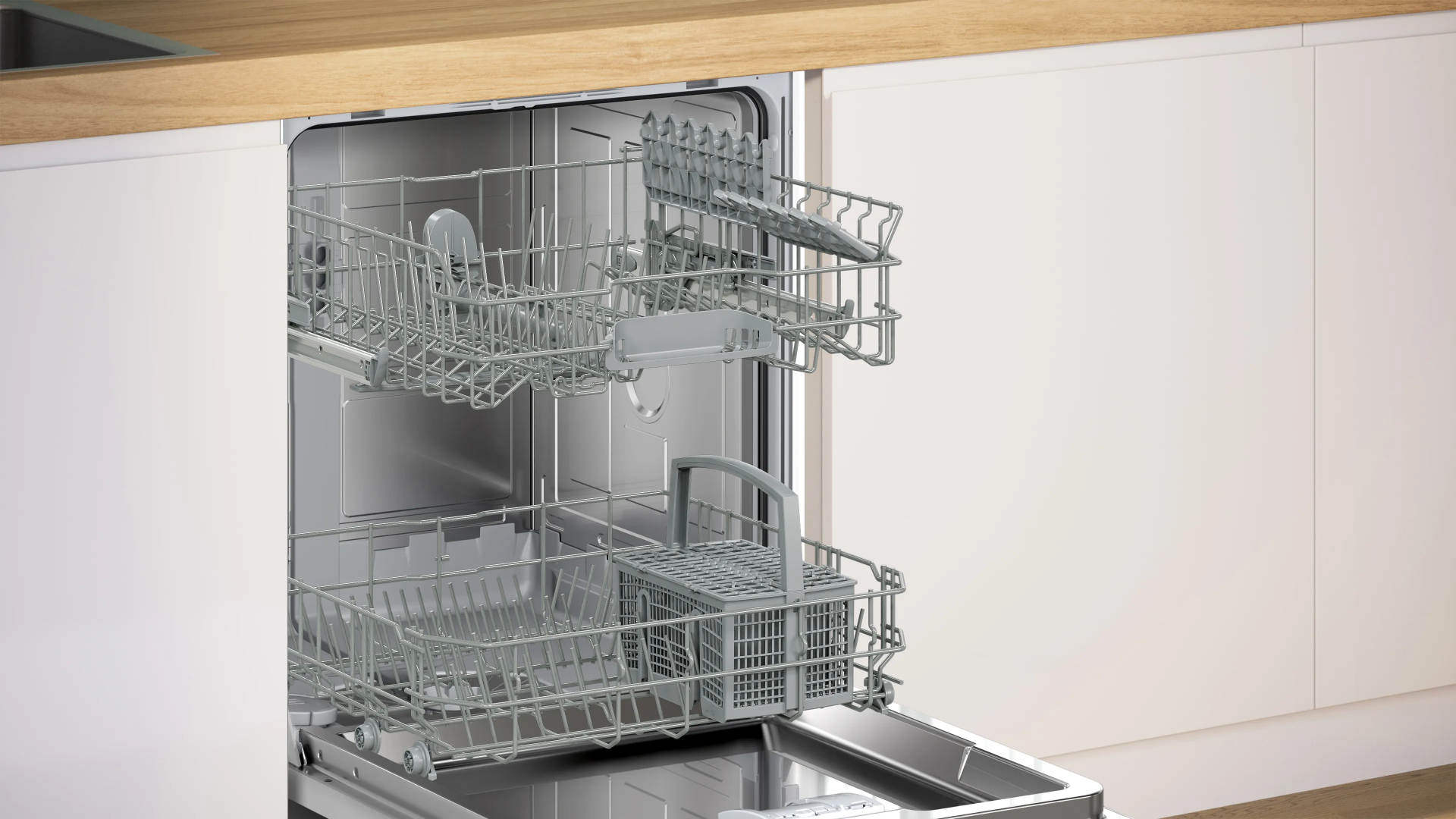 BOSCH Serie 2 Geïntegreerde vaatwasser (met zichtbaar bedieningspaneel) - SMI2ITS67E