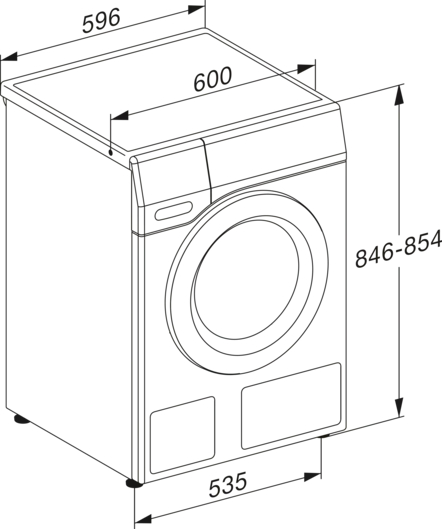 MIELE CHROME EDITION wasmachine - WEJ895WPS