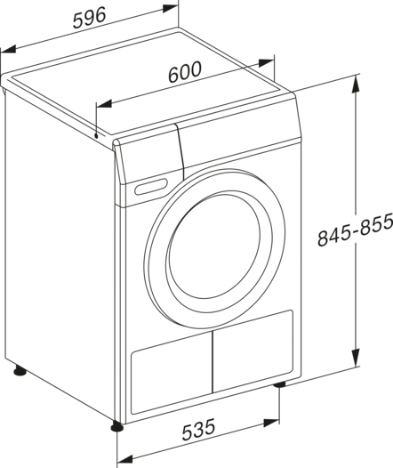 MIELE CHROME EDITION Droogkast 8 kg - TEC655WP