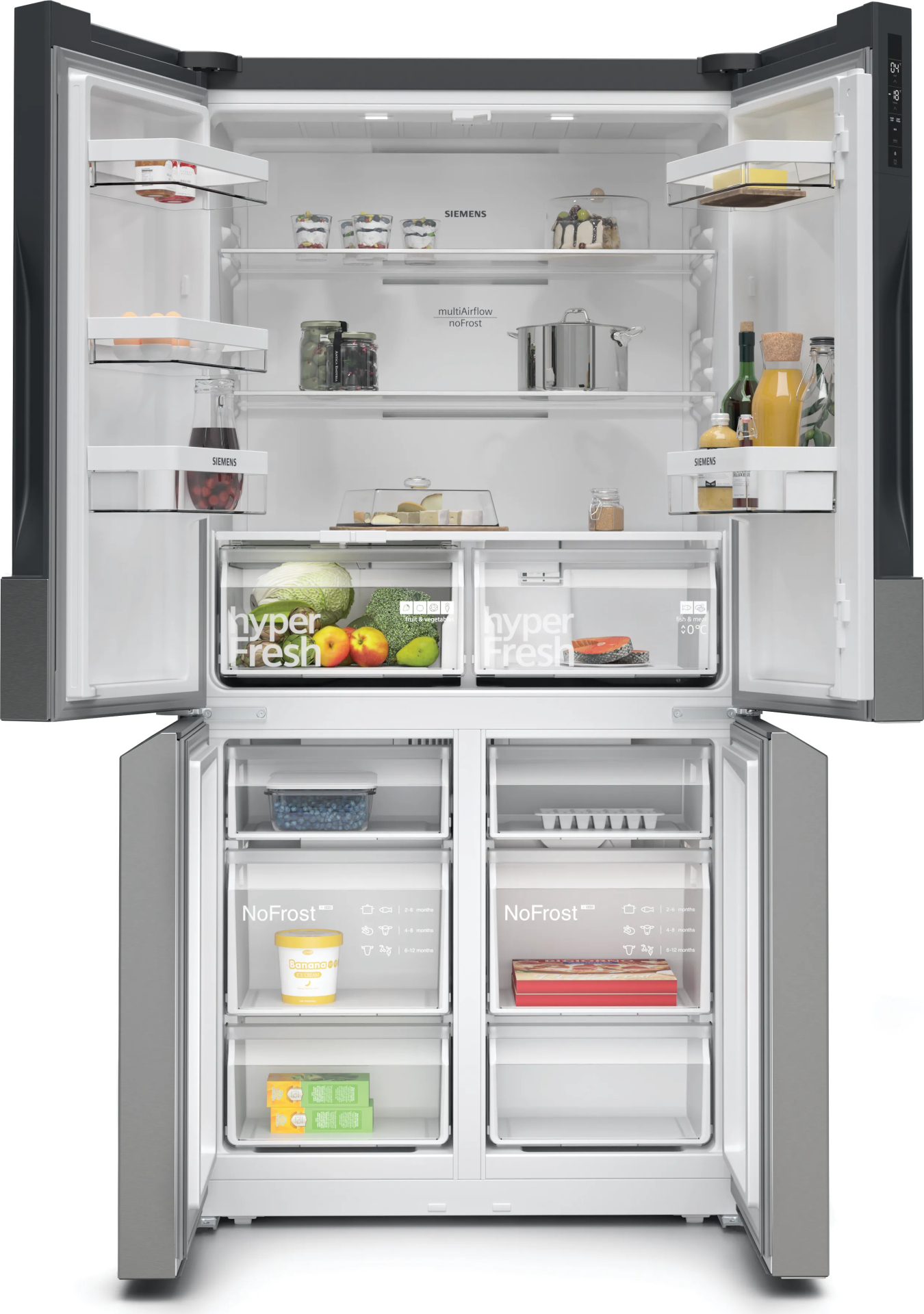 SIEMENS IQ300 side-by-side - 183cm - KF96NVPEA