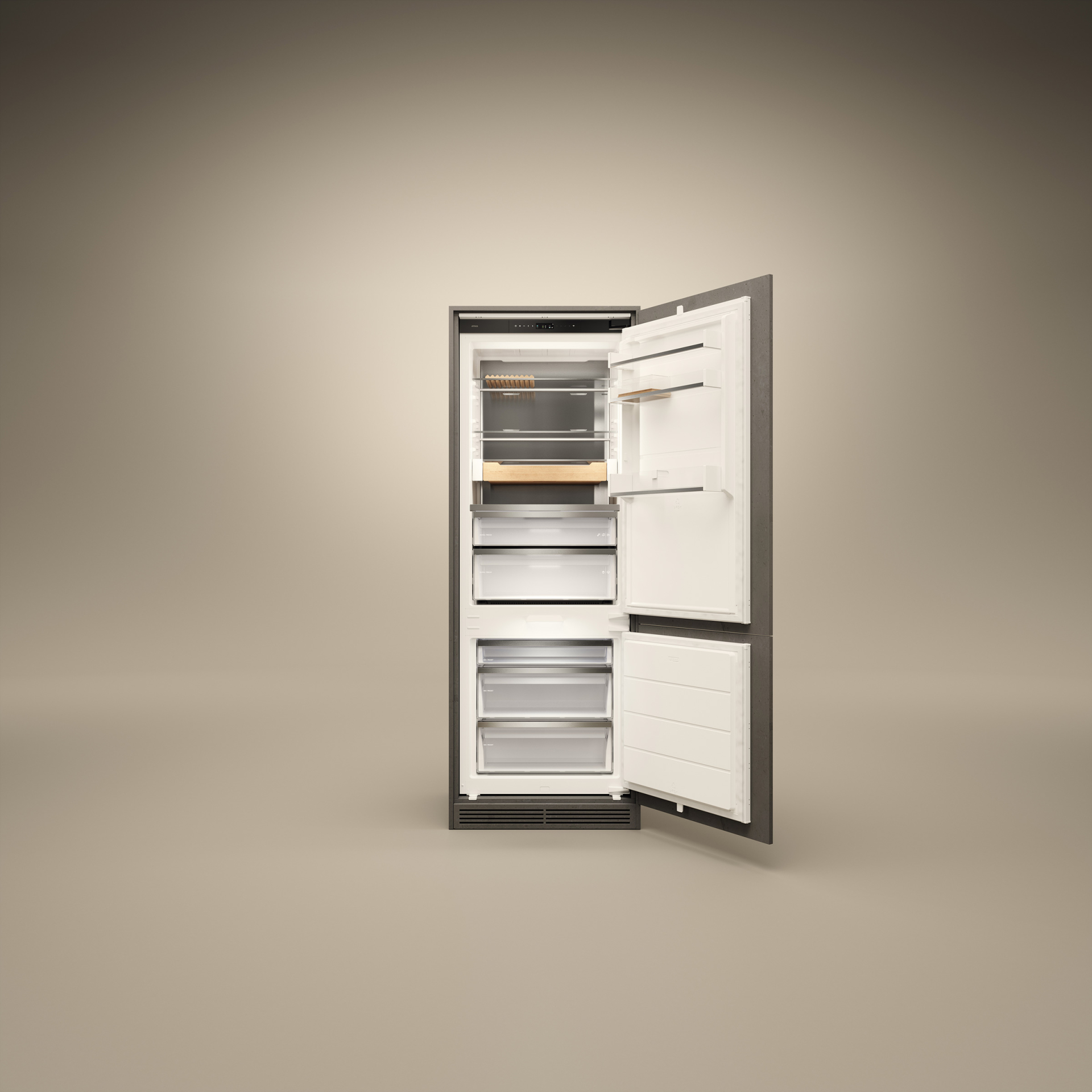 ATAG Inbouw koel-vriescombinatie 371 l met 0°c-zone - KSC9194NDXL