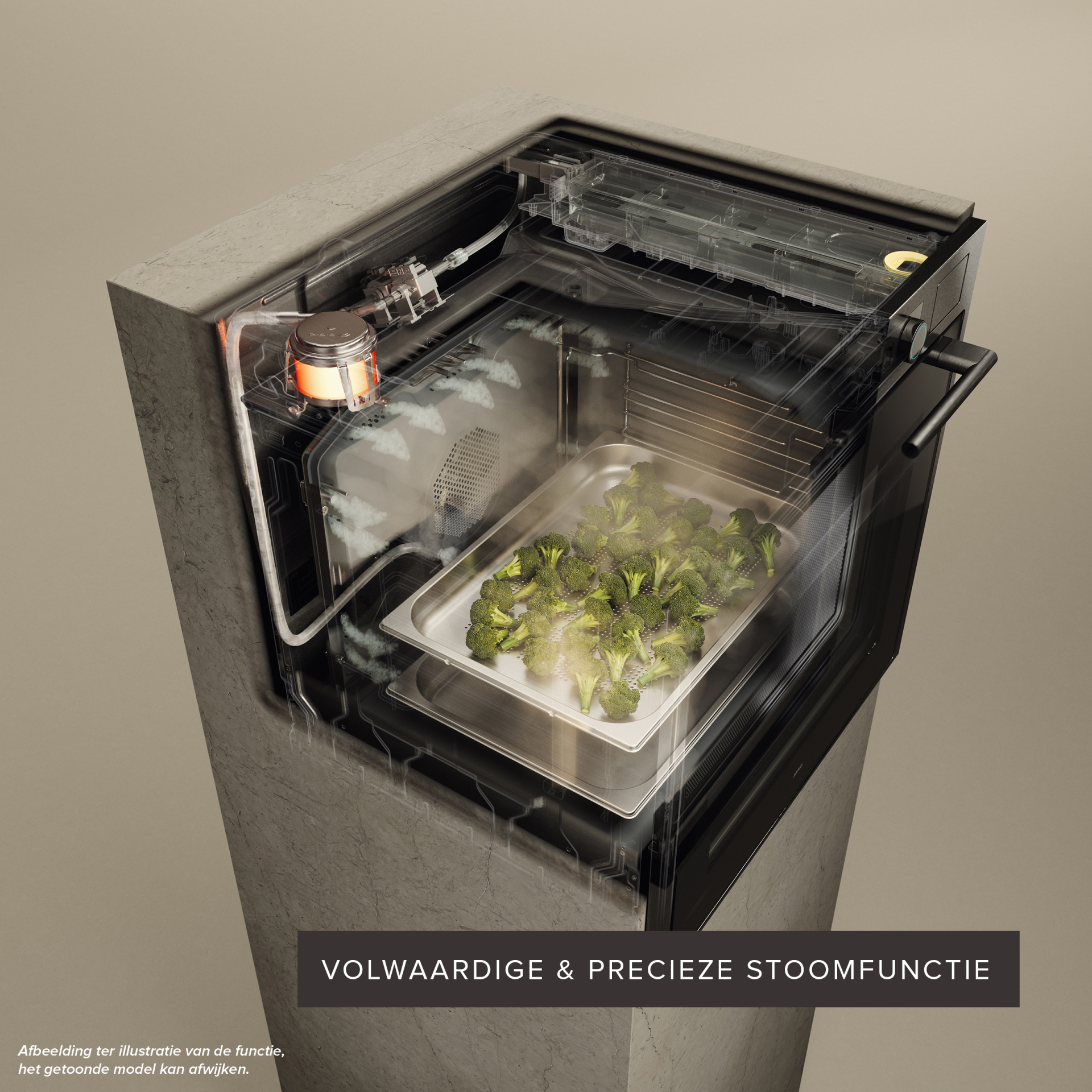 ATAG multifunctionele oven - combi - 45cm - CSX8412D