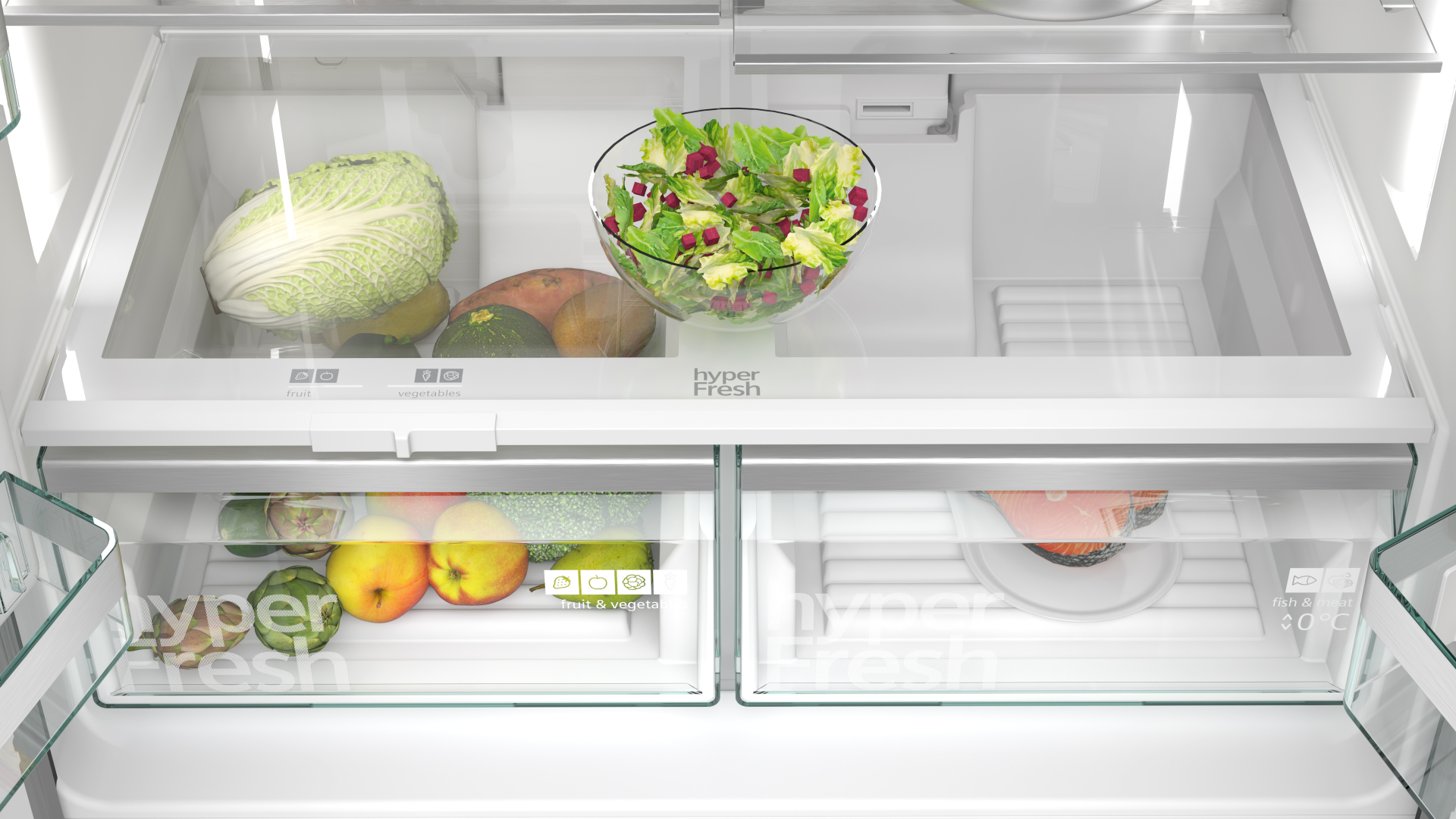 SIEMENS IQ500 side-by-side - 183cm - KF96DAXEA