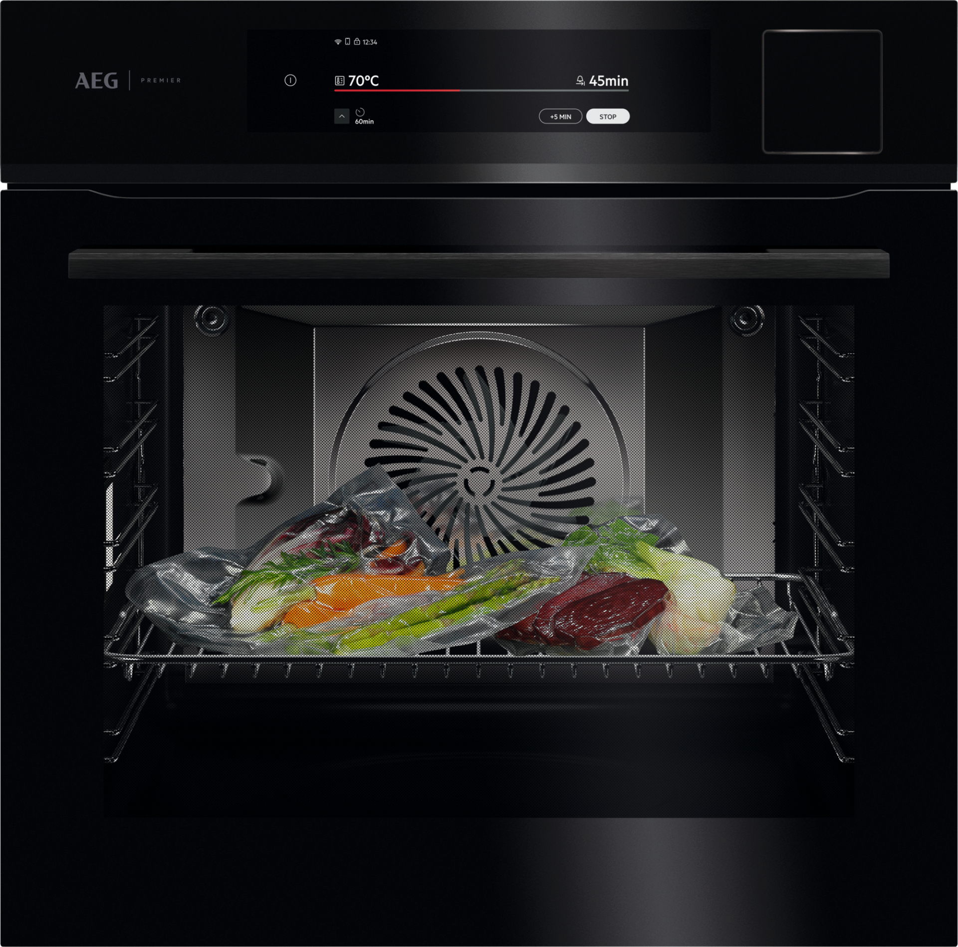 AEG 9000 multifunctionele oven met stoom - 60cm - BS9900B