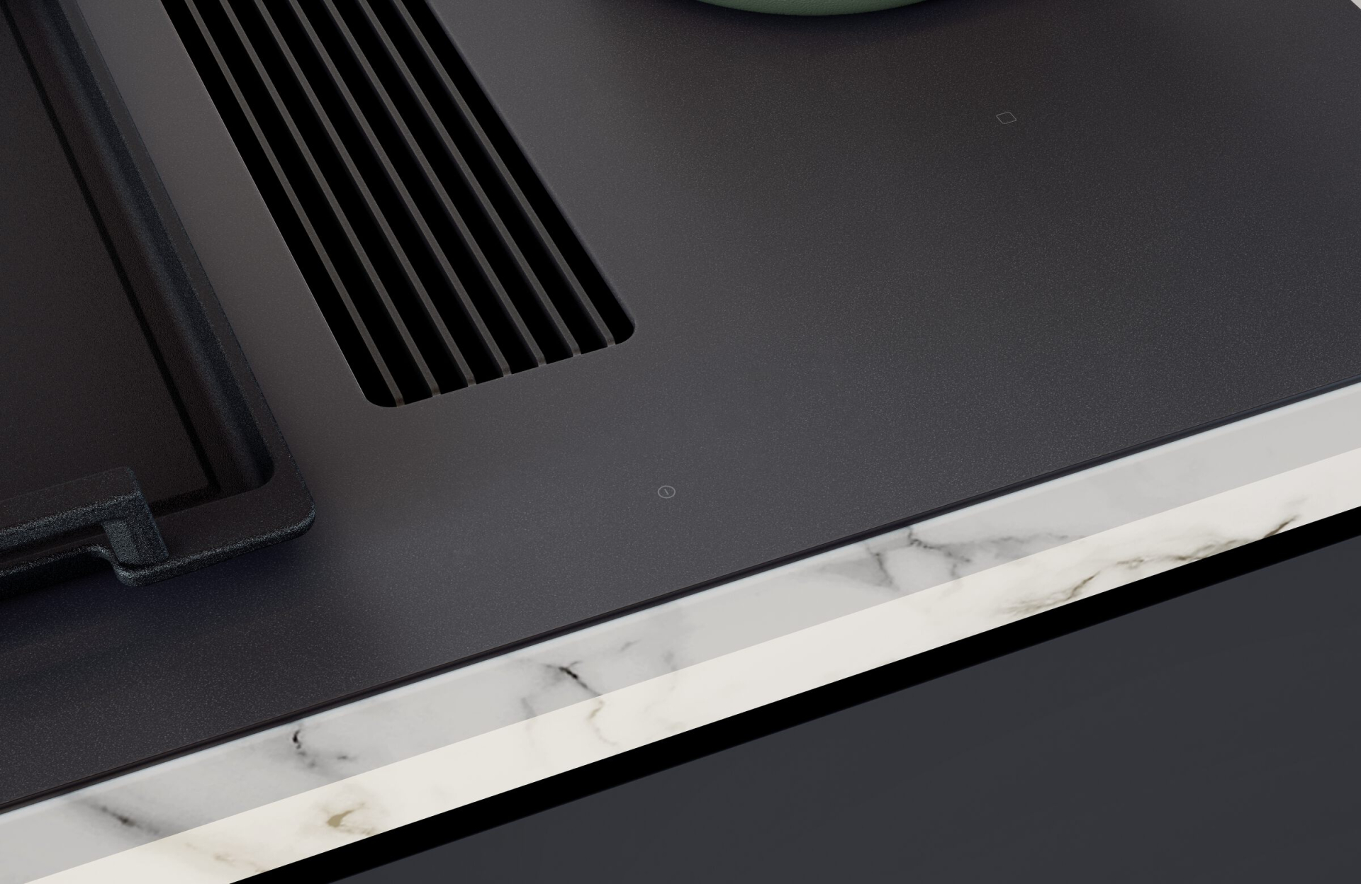 NOVY EASY kookplaat met afzuiging - 80cm - 1861-G1