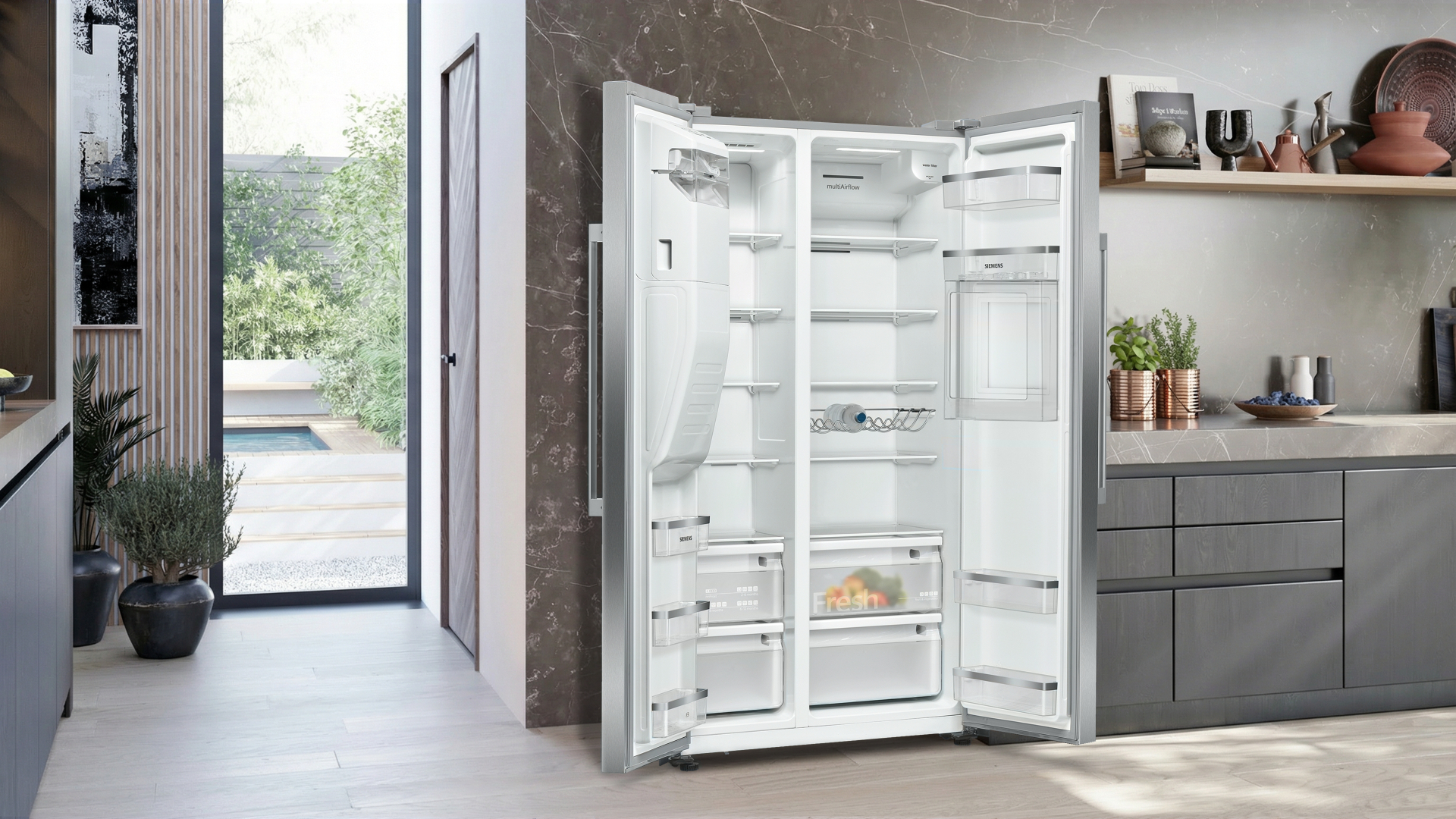 SIEMENS IQ500 vrijstaande koelkast met vriesvak - 179cm - KA93GAIDP