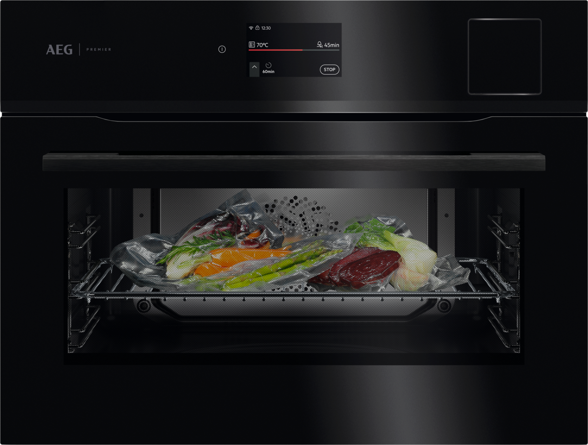 AEG 8000 multifunctionele oven met stoom - 45cm - CS7900B