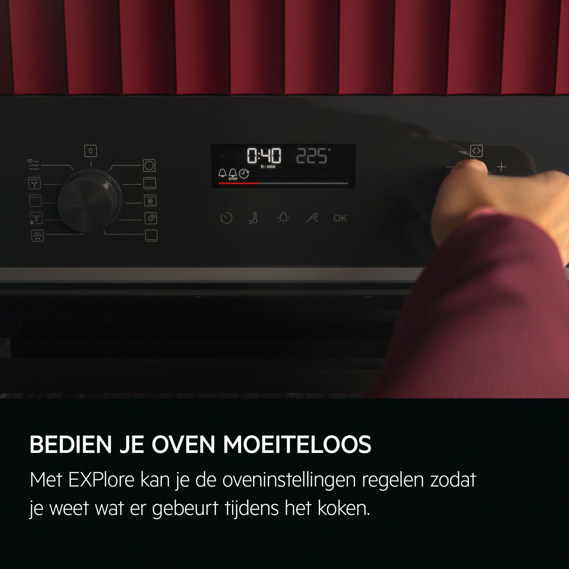 AEG 5000 Inbouw microgolfoven met grill - OM5NK40K