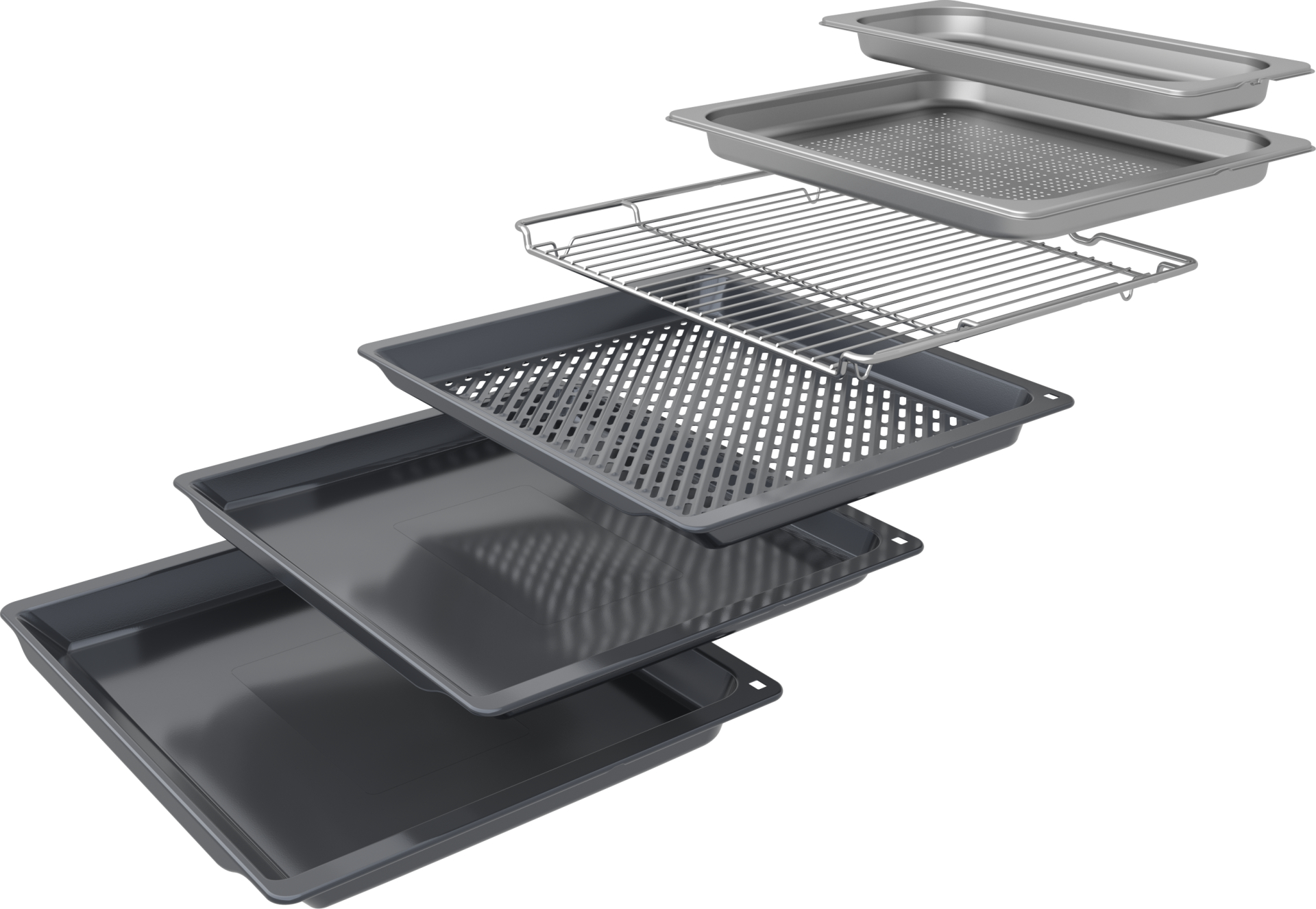 BOSCH SERIE 8 multifunctionele oven met stoom - 60cm - HSG7361B1