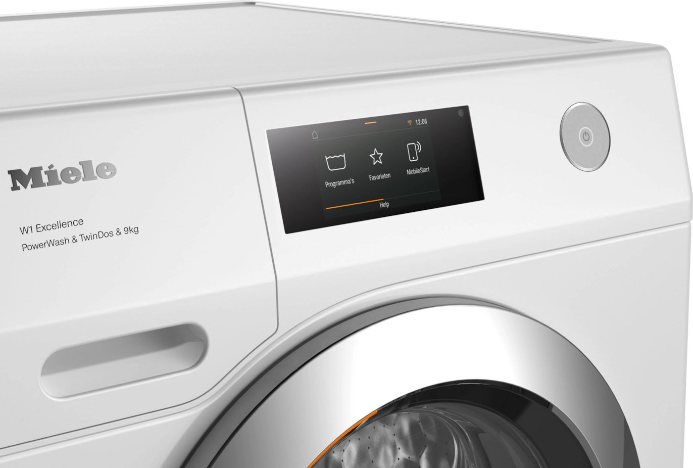 MIELE CHROME EDITION Wasmachine 9 kg - WER875WPS